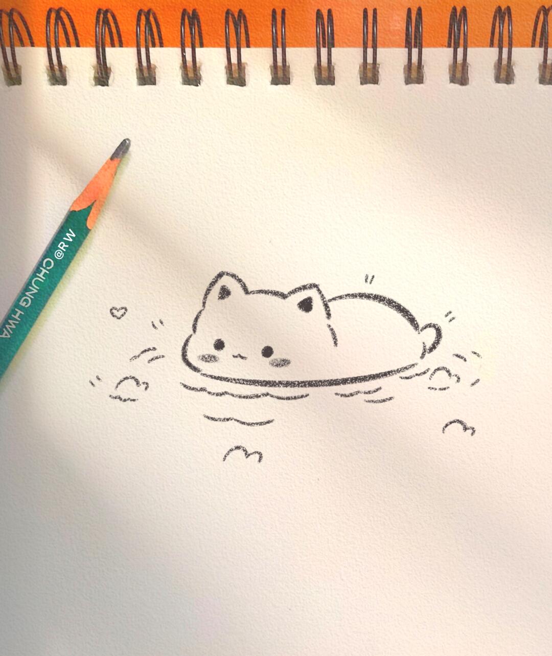 超可爱简笔画过程