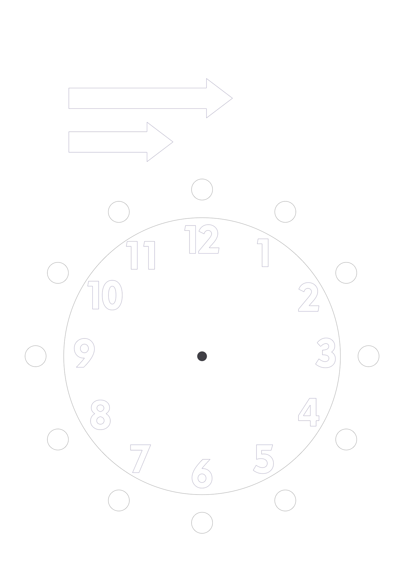 做完我家小朋友很满意,称为星戴露钟表后两页是线稿图纸可打印参考