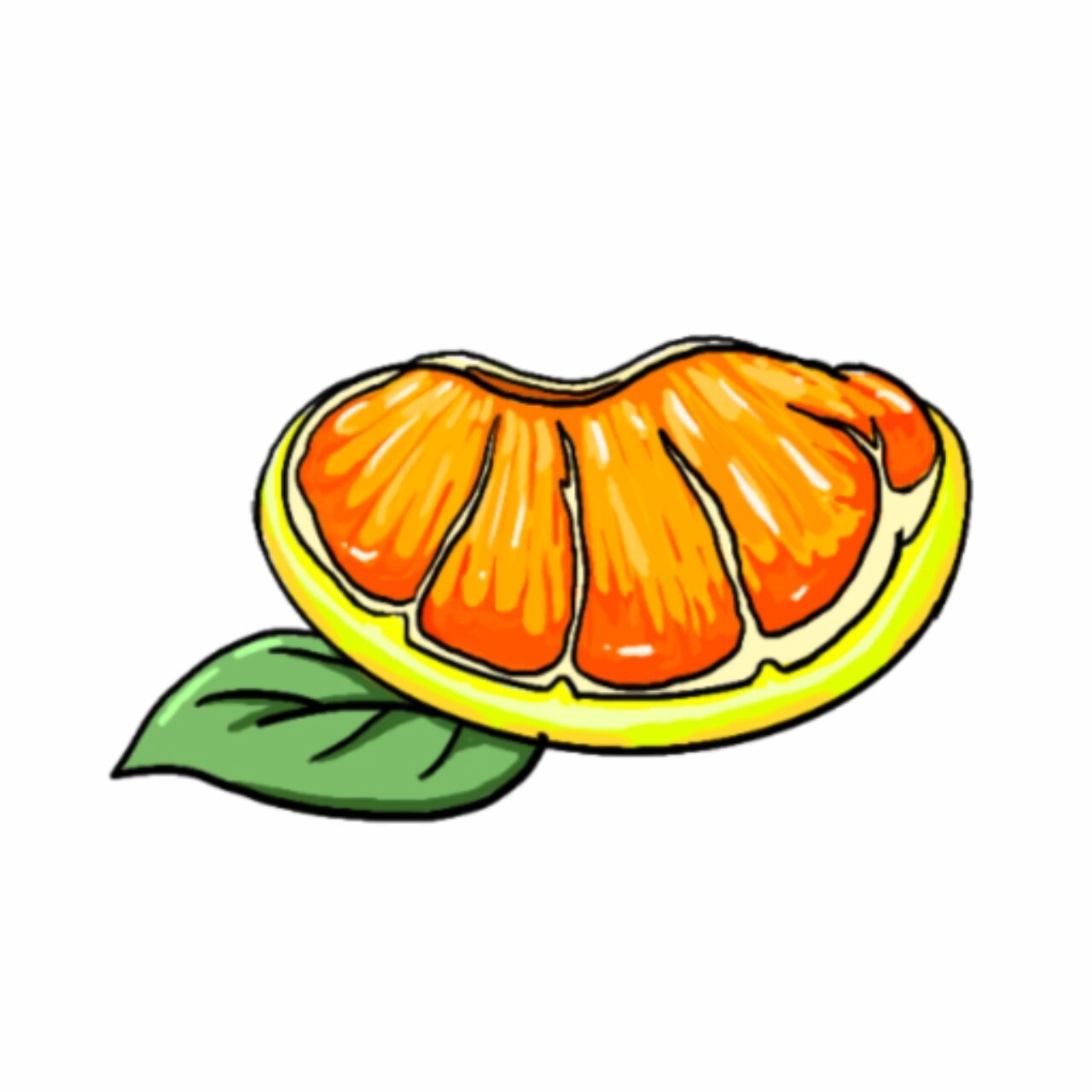 是一种极具营养价值的水果,今天给小伙伴们带来的插画就是以柚子为