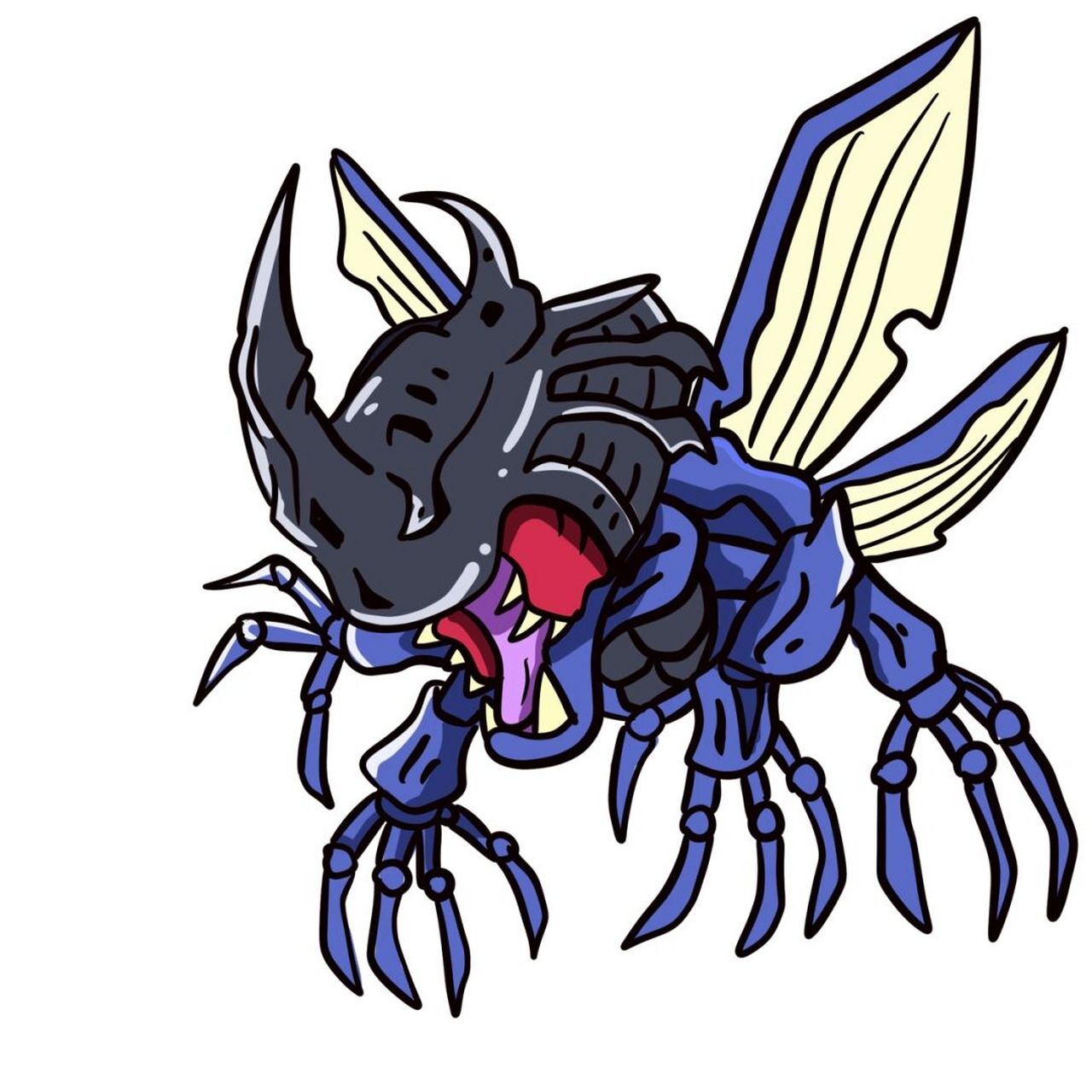 来一组甲虫兽一家～ 光子郎hang～来了哦#数码宝贝# #甲虫兽# 数码