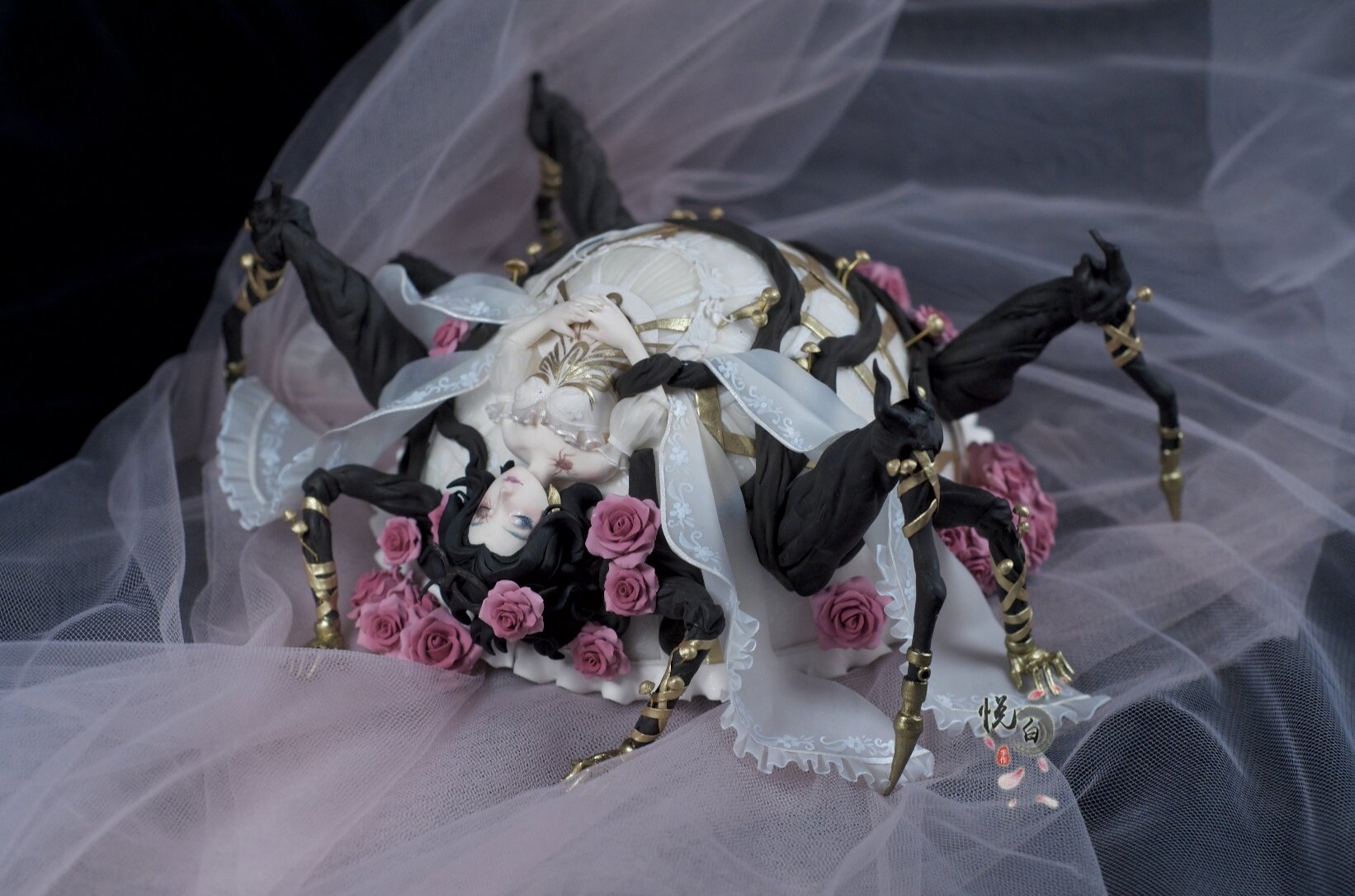 第五人格自制手办蜘蛛花祭 蜘蛛小姐姐最美的皮肤