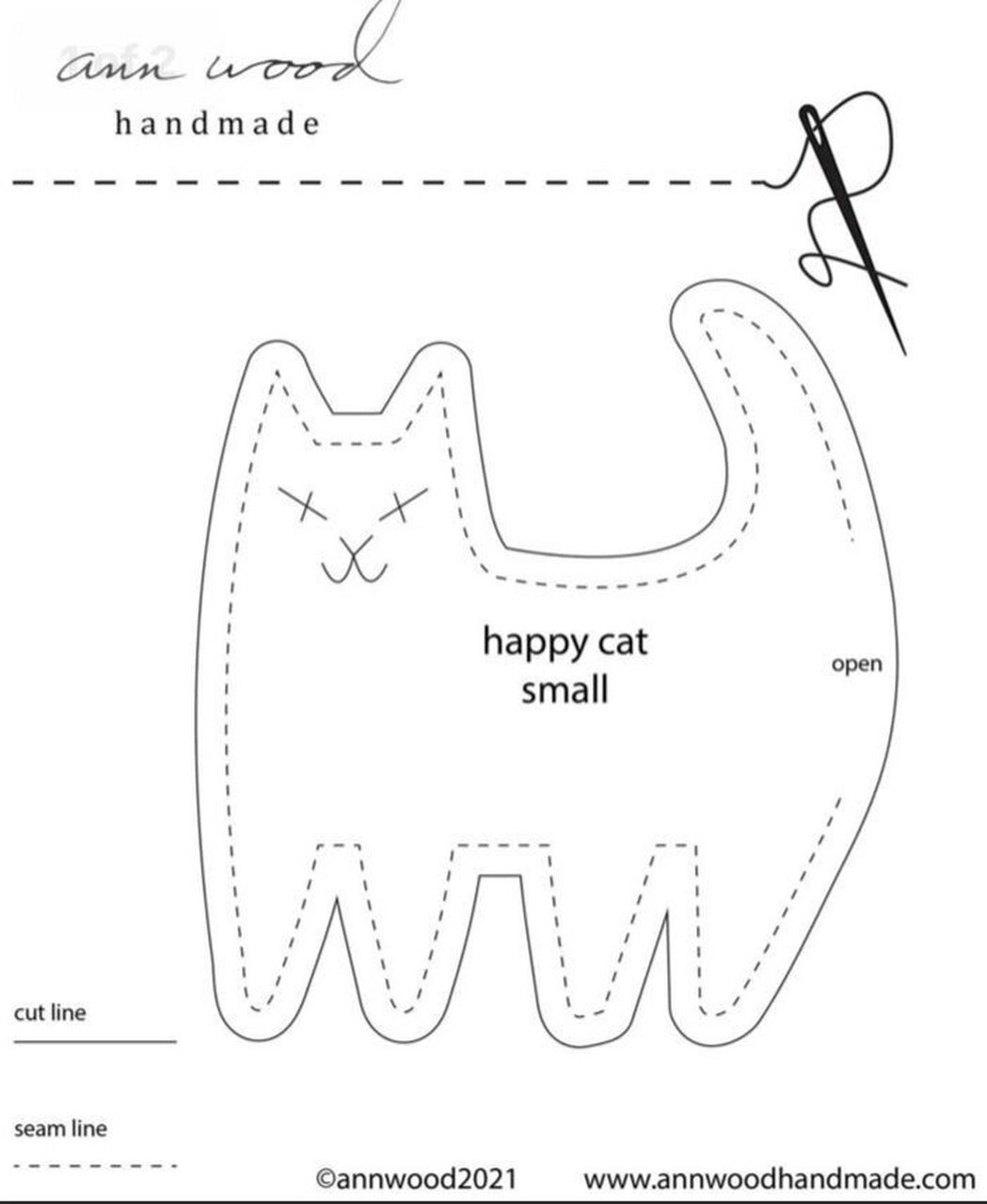 自制猫衣服图纸图片