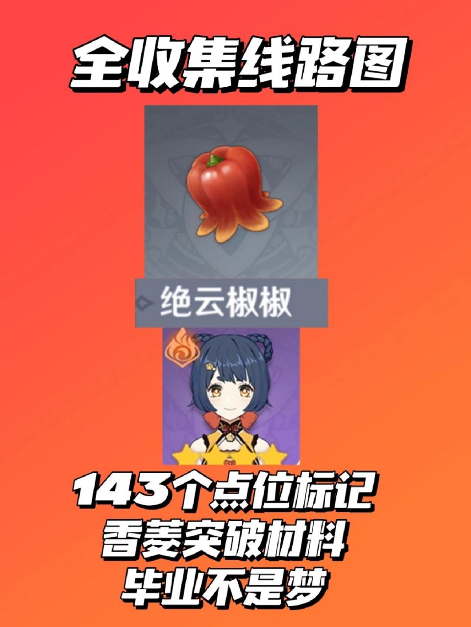 原神材料采集7515143个绝云椒椒采集位置 大家好,这次给大家带来