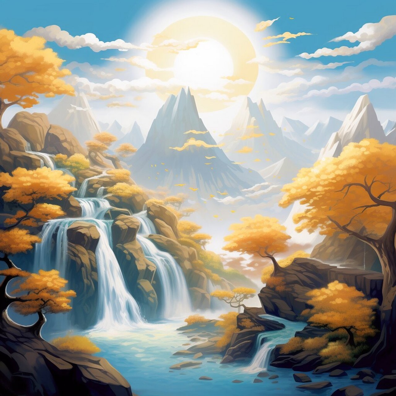 好运头像 | 五行,细水长流 懂点易学的朋友都能发现,第一图是难得的好