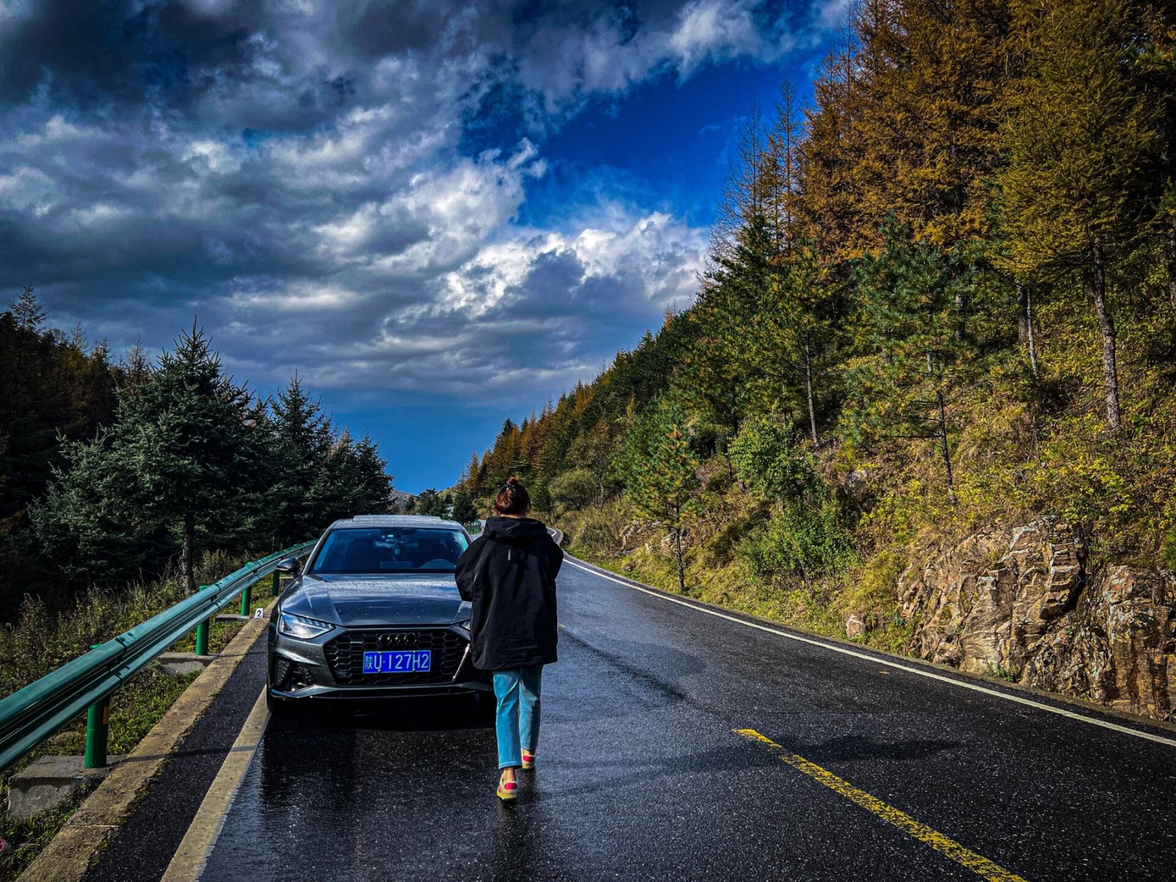 自驾西安~黄柏塬攻略 西安上高速宝鸡眉县下高速(一百多公里)路况好且