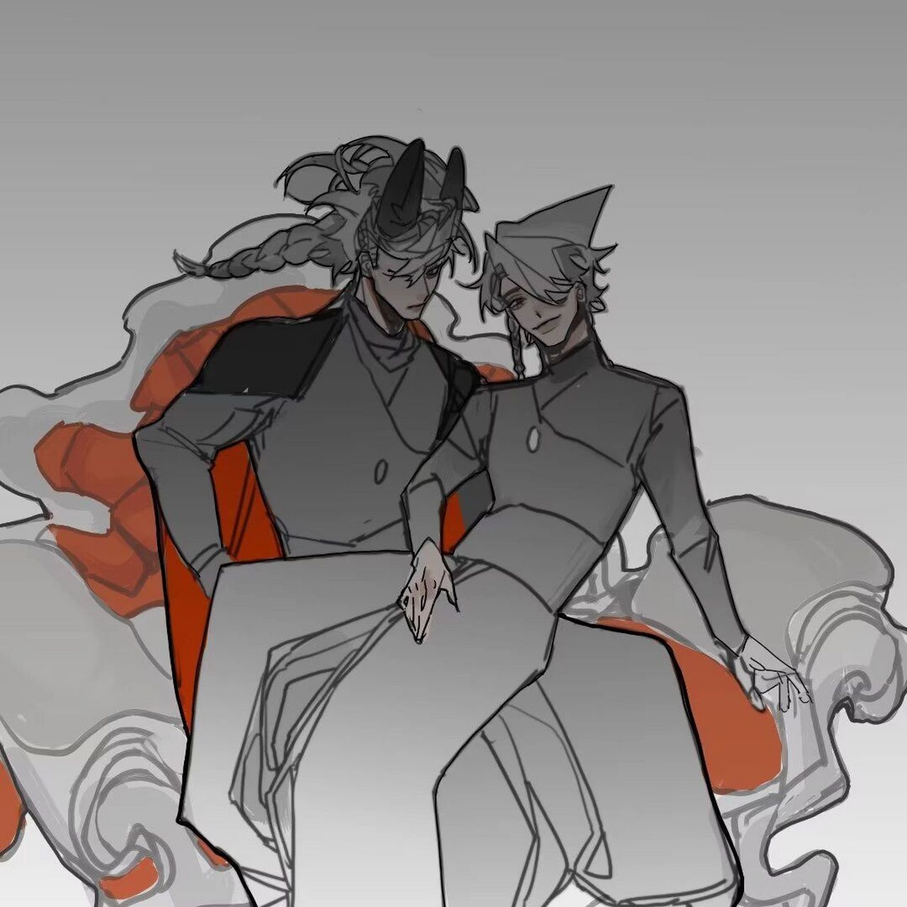 最近画的光遇相关 都是龙卡