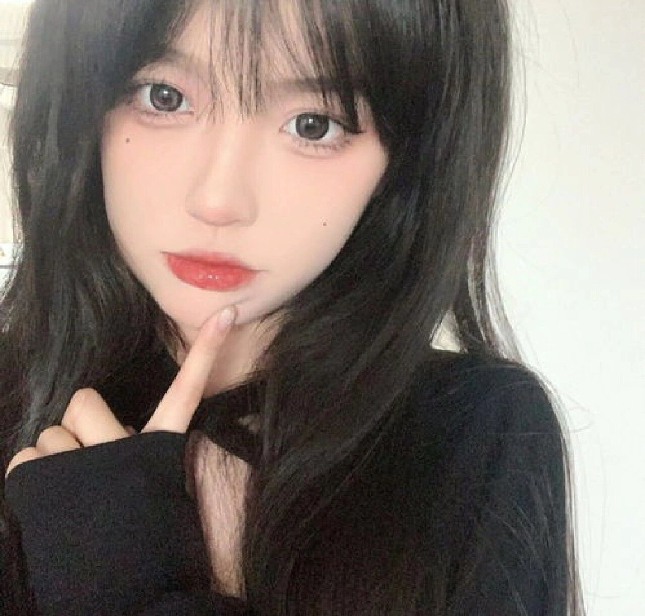 女生唯美真人头像组