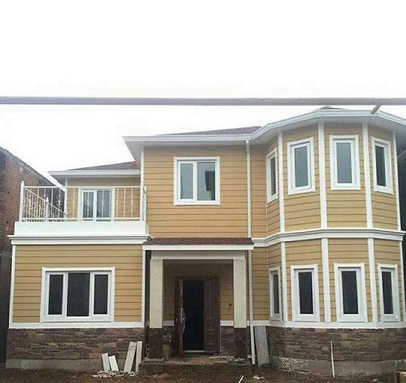 陕西西安轻钢别墅自建房,轻钢结构别墅施工 陕西西安咸阳轻钢别墅自