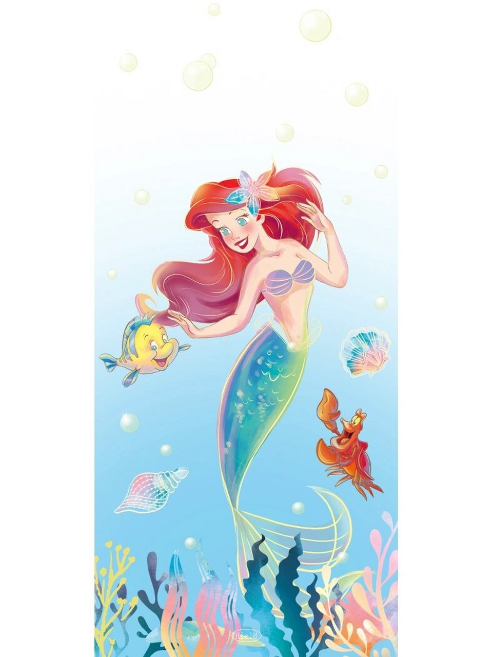 迪士尼美人鱼公主系列0469♀1578|自制插画壁纸 今日份迪士尼