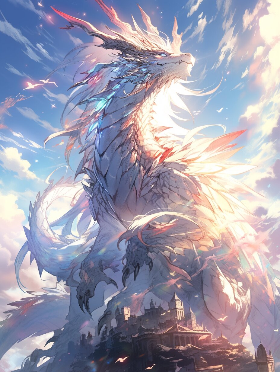 漫画龙壁纸 丨 超帅气龙年壁纸@乐观启迪人生的动态