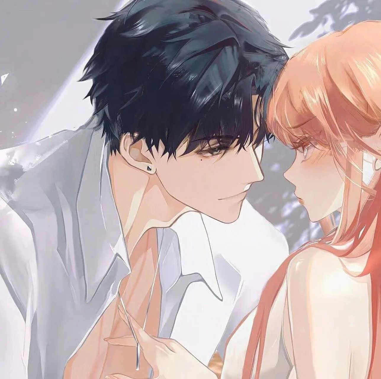 情头 动漫情侣头像,图片源于网络侵删