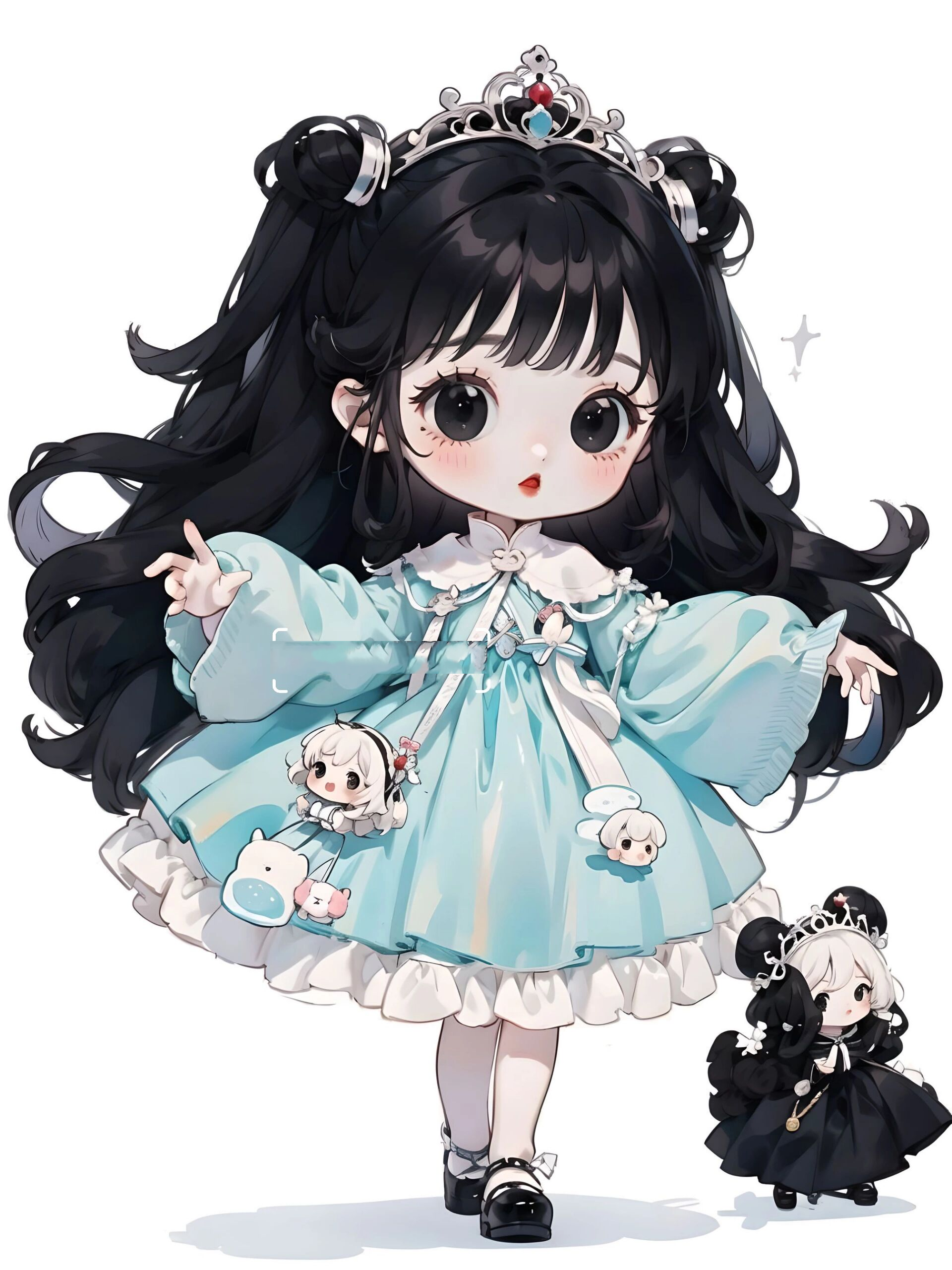 q版可爱卡通女孩