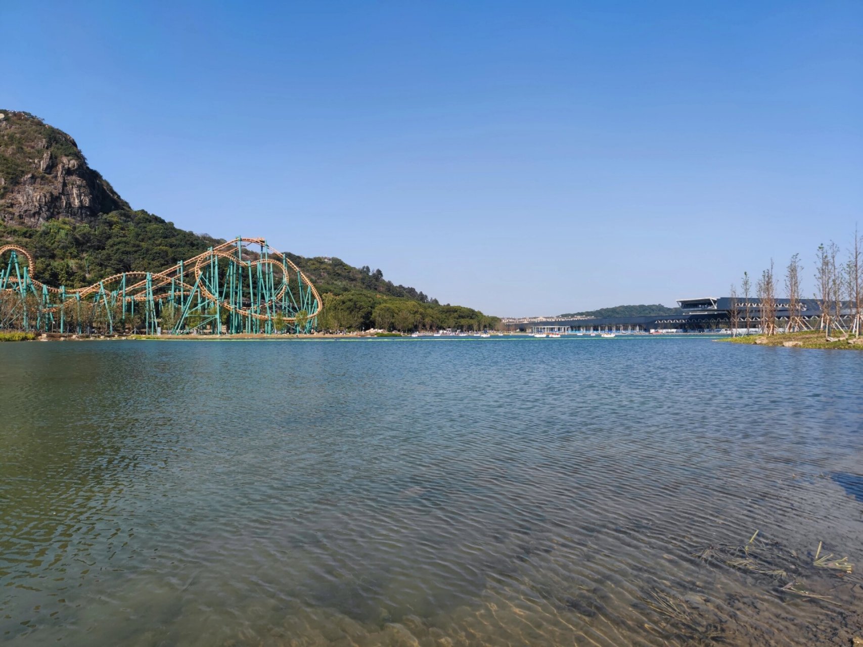 苏州狮子山(原苏州乐园) 听说苏州新区狮子山公园对外正式开放了,走一