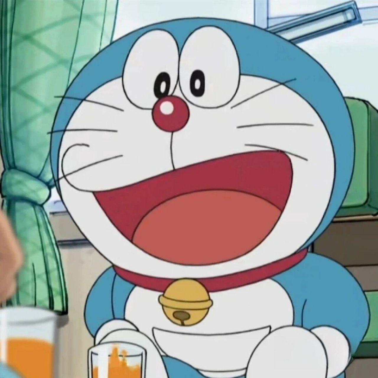 蓝胖子的奇怪表情包们 真的太喜欢哆啦a梦了