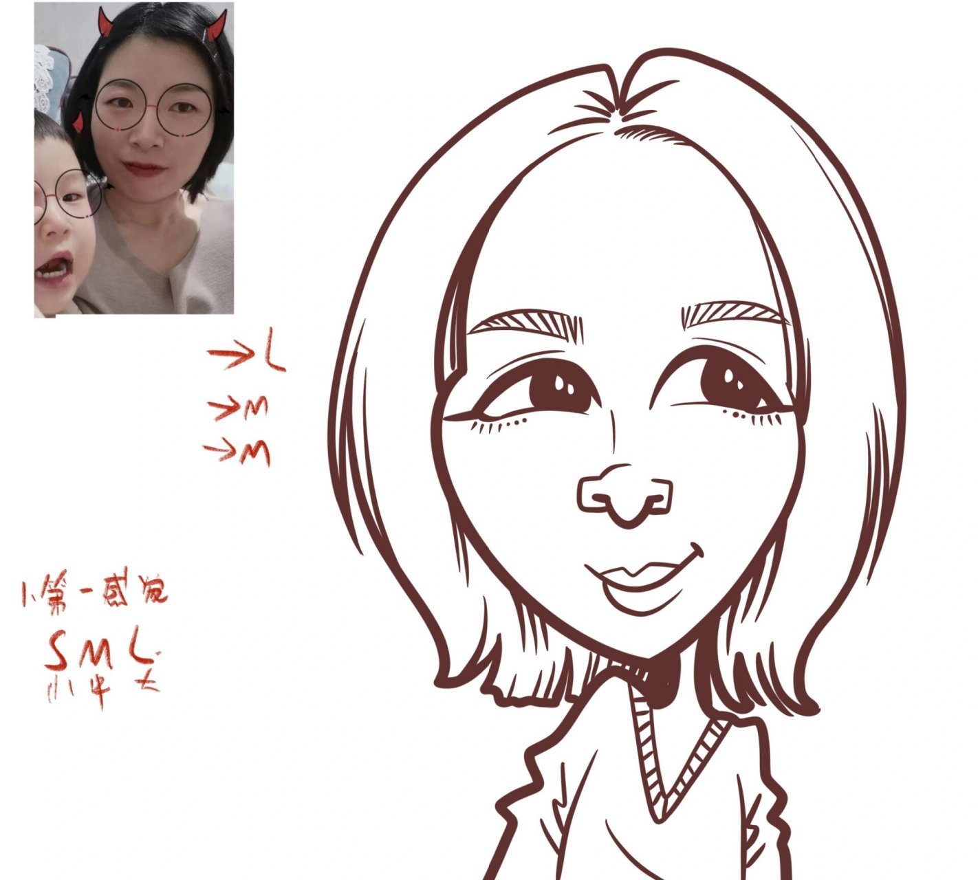 肖像漫画|五官夸张画法(内附大图) 93肖像漫画五官漫味方法 82