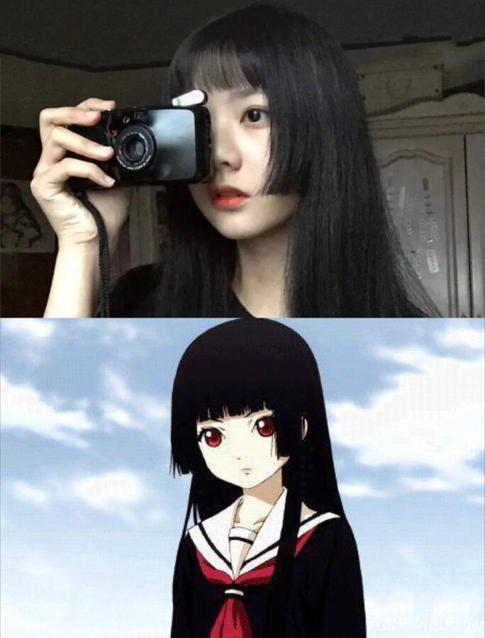 公主切发型,又称姬发式,又流行起来啦!