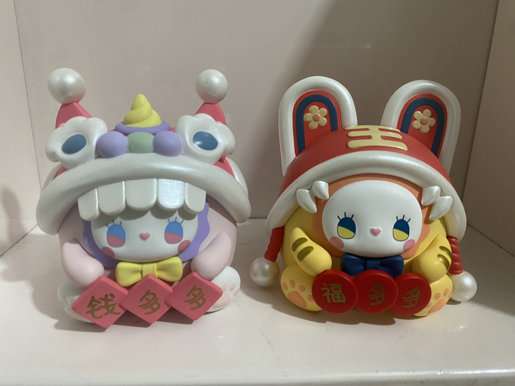 新款网红立体石膏娃娃 秘境森林福多多,钱多多～这配色真棒