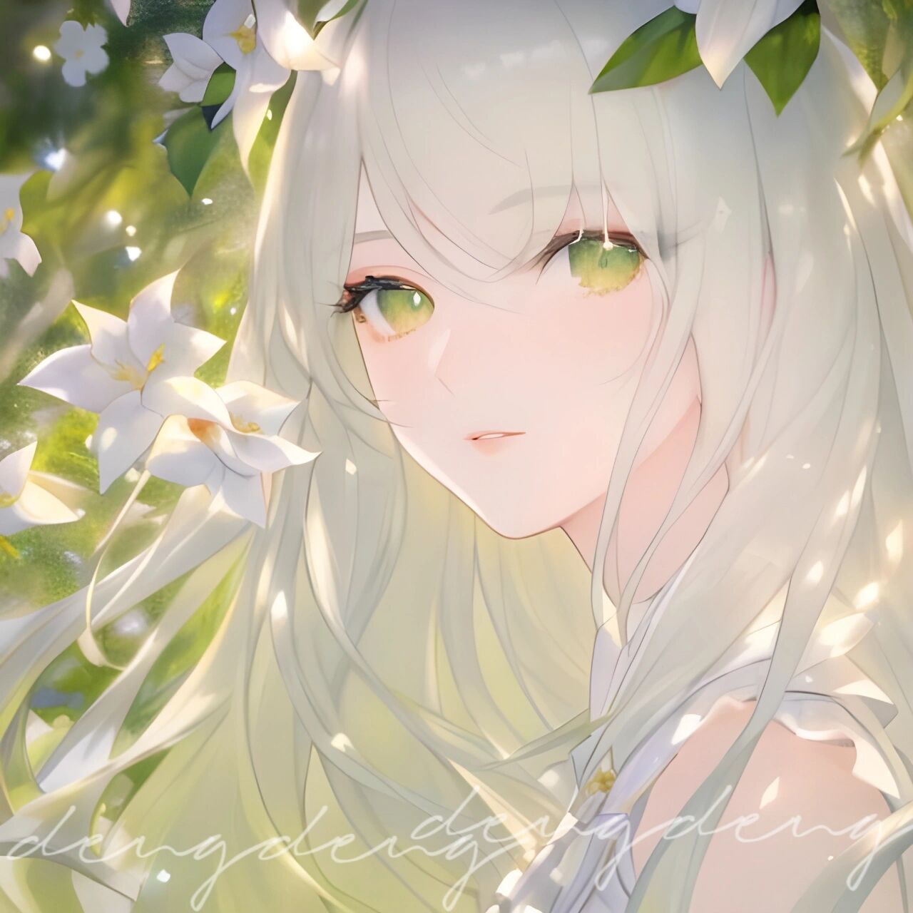 栀子比众木  人间诚未多 今年还没有闻过栀子花香 别人用形容栀子花