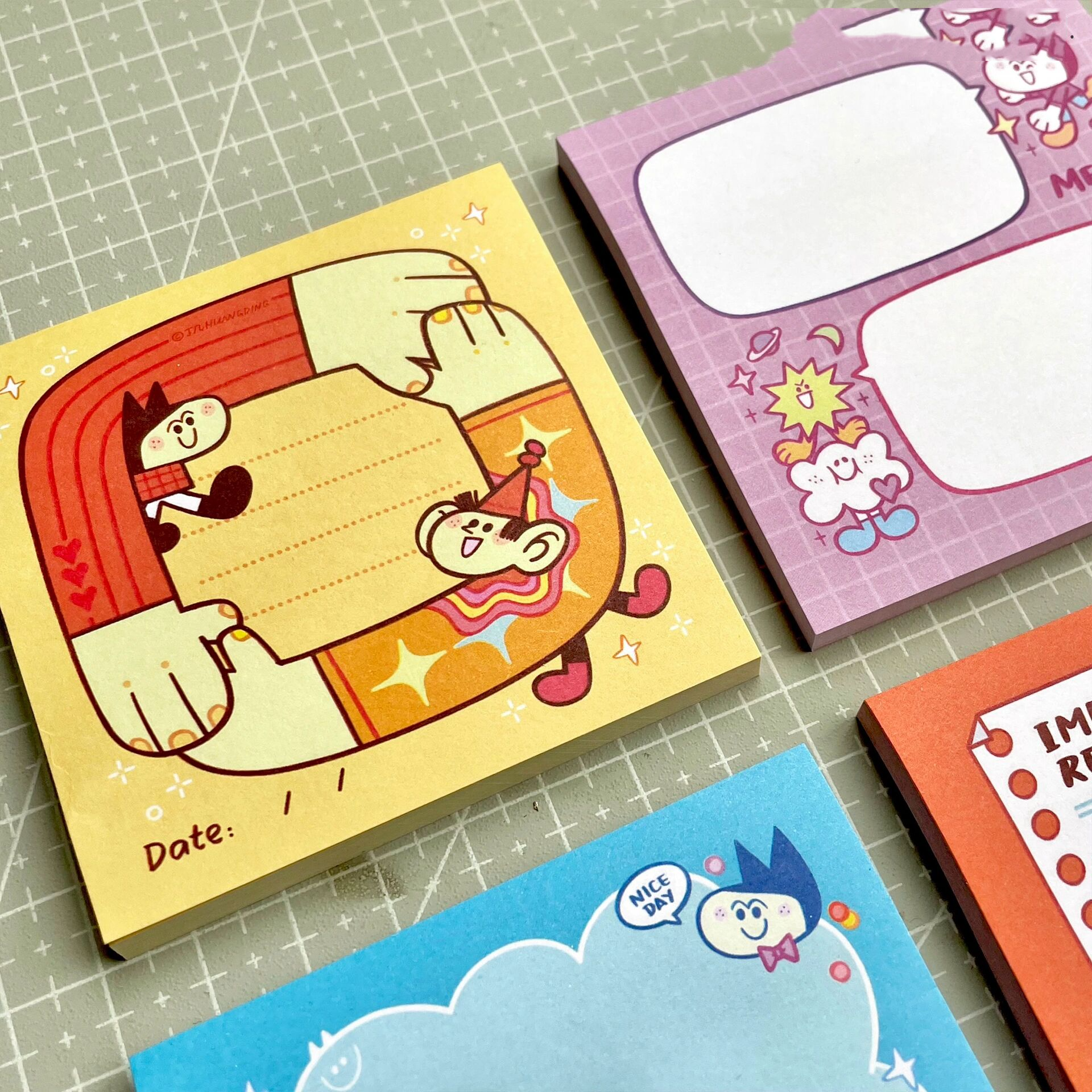 把自己的画做成了便签92实现便利贴自由了!