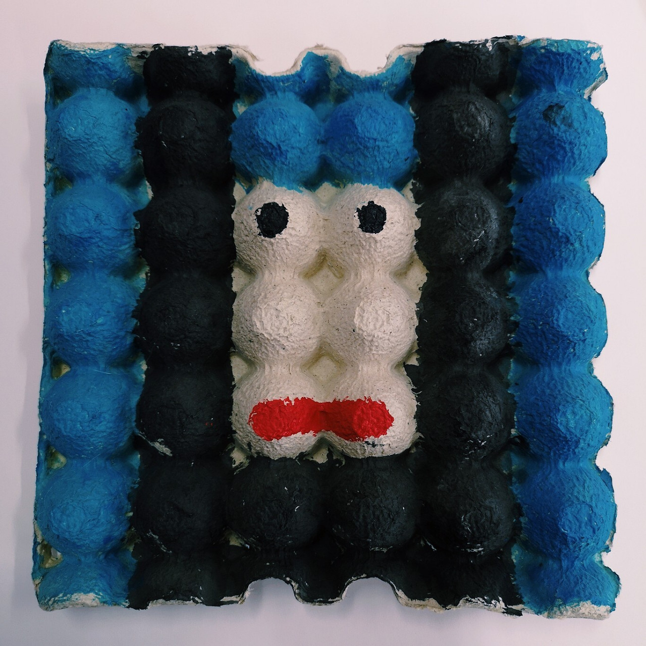 97幼儿园环创97蛋托画