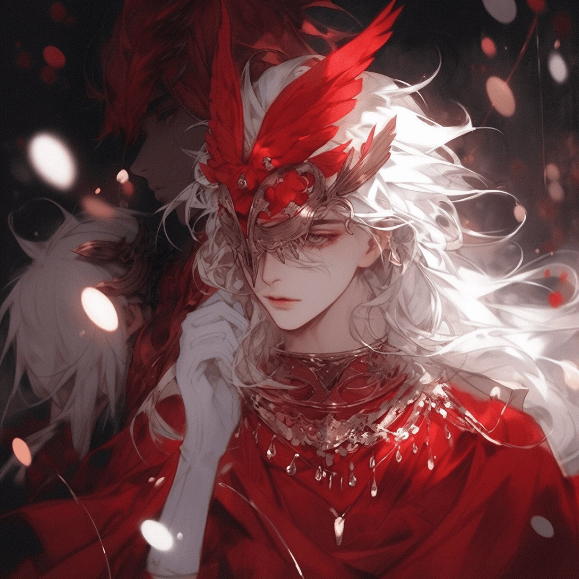 古风|男生头像|高冷头像 十里红妆,为你,一笑弃之.