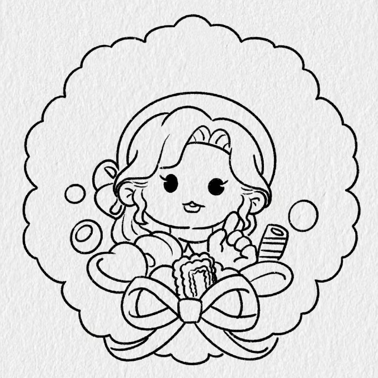 可爱简笔画# #儿童简笔画# #画个简笔画# #画画的日常# #寻找小红殚