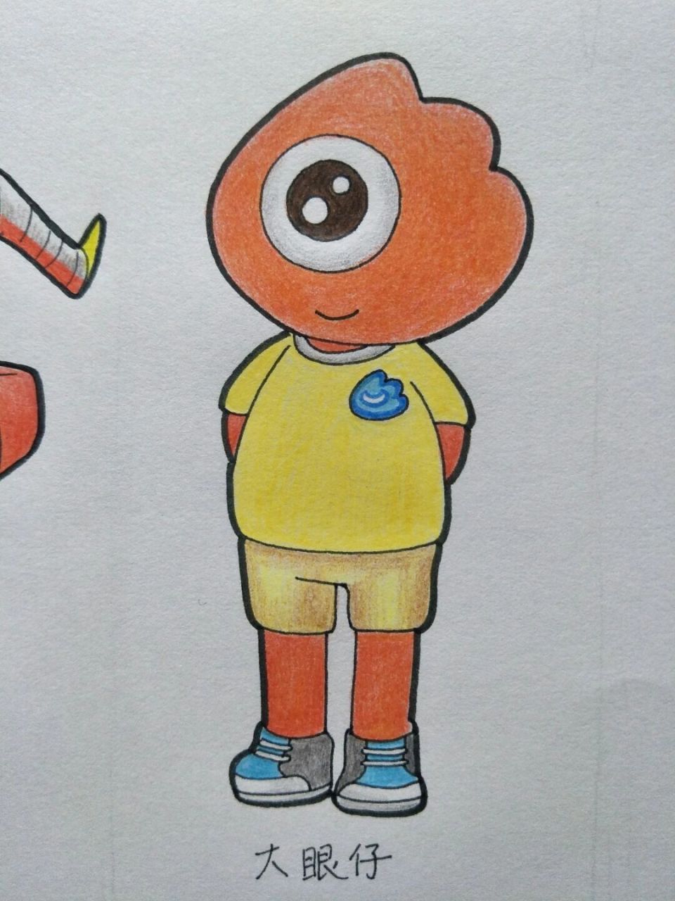 地铁跑酷绘画大眼仔