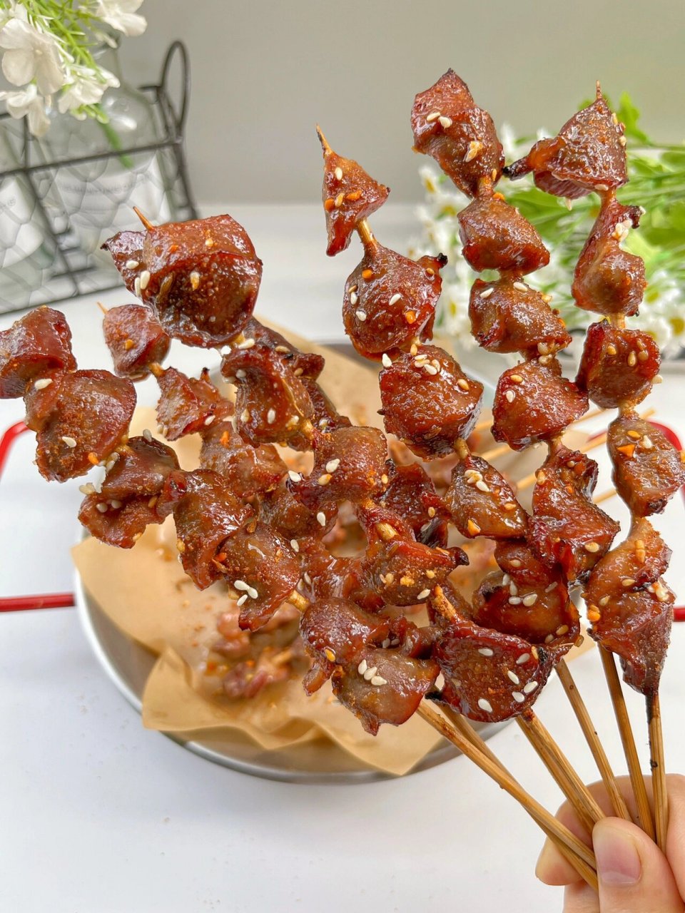 免油炸97空气炸版酒鬼鸡胗来啦!好吃到01了 哈喽,大家好呀!