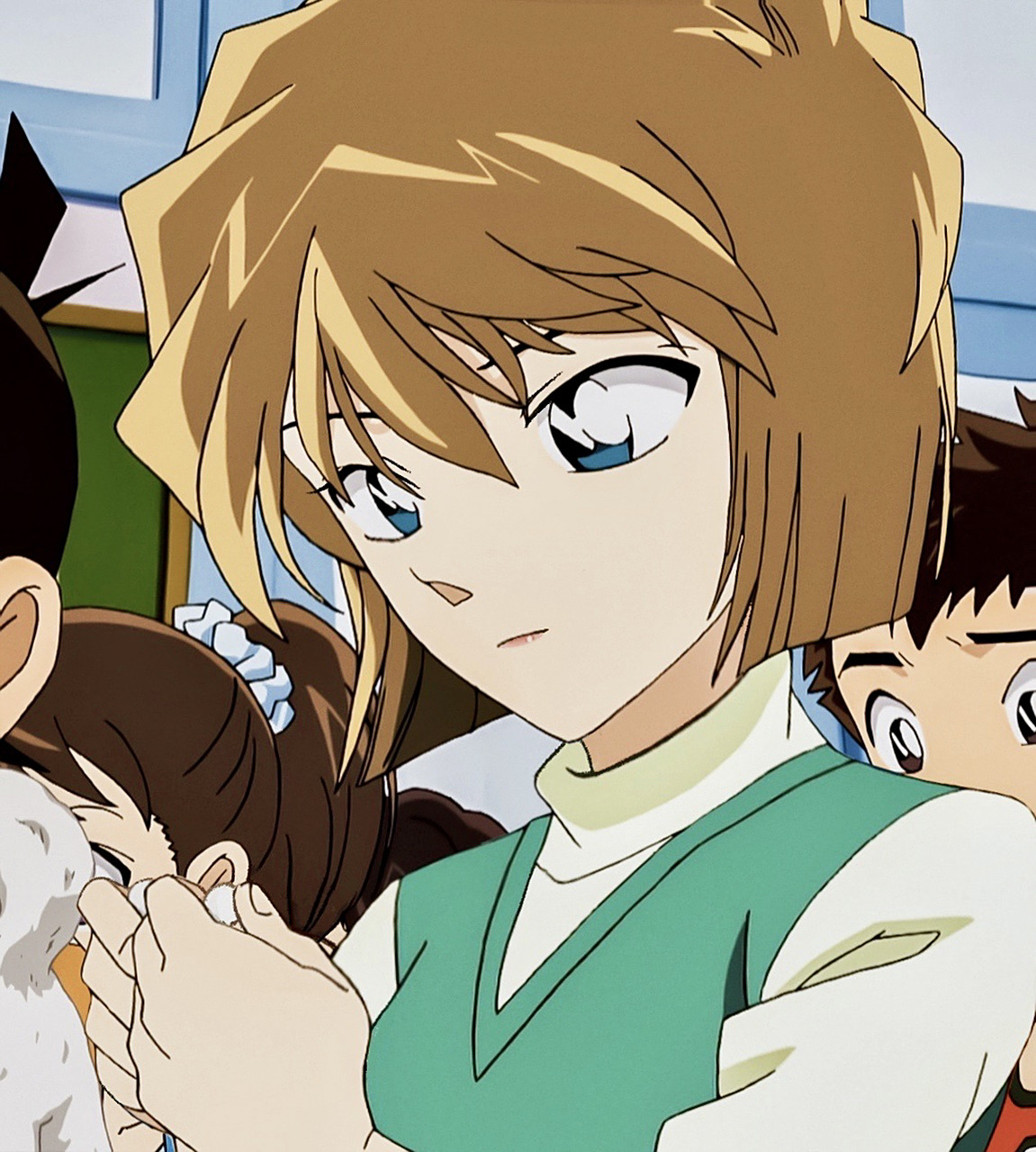 98迎接春天的脚步98 用哀酱p了一组绿色系有春天气息的志保头像