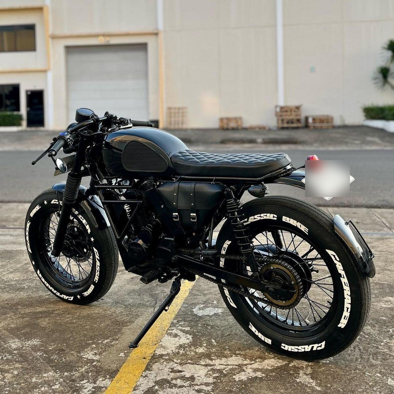 东南亚风honda megapro 150.caferacer cg125