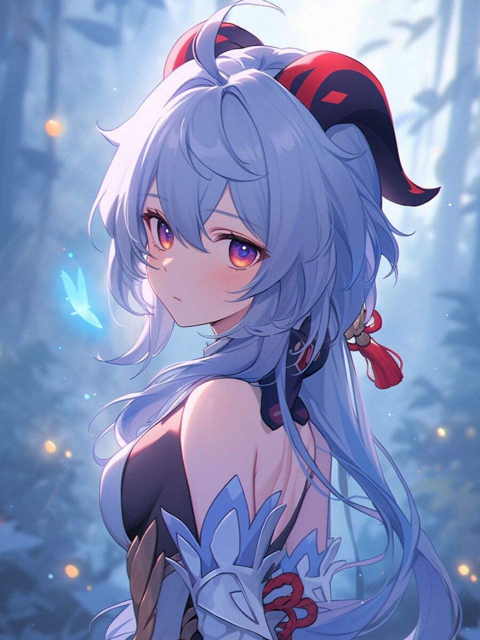 【原神壁纸】甘雨丨循循守月 千百年的时光里, 历任七星不停更迭