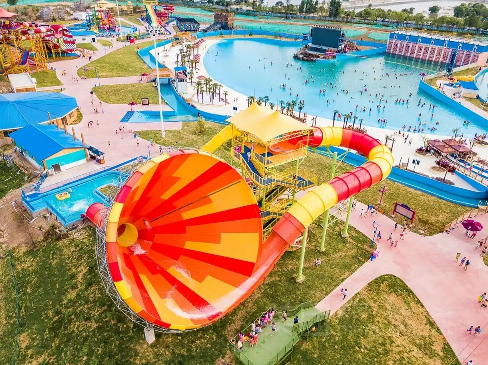 西安华夏文旅水世界门票 门票2张,没时间去,到7.