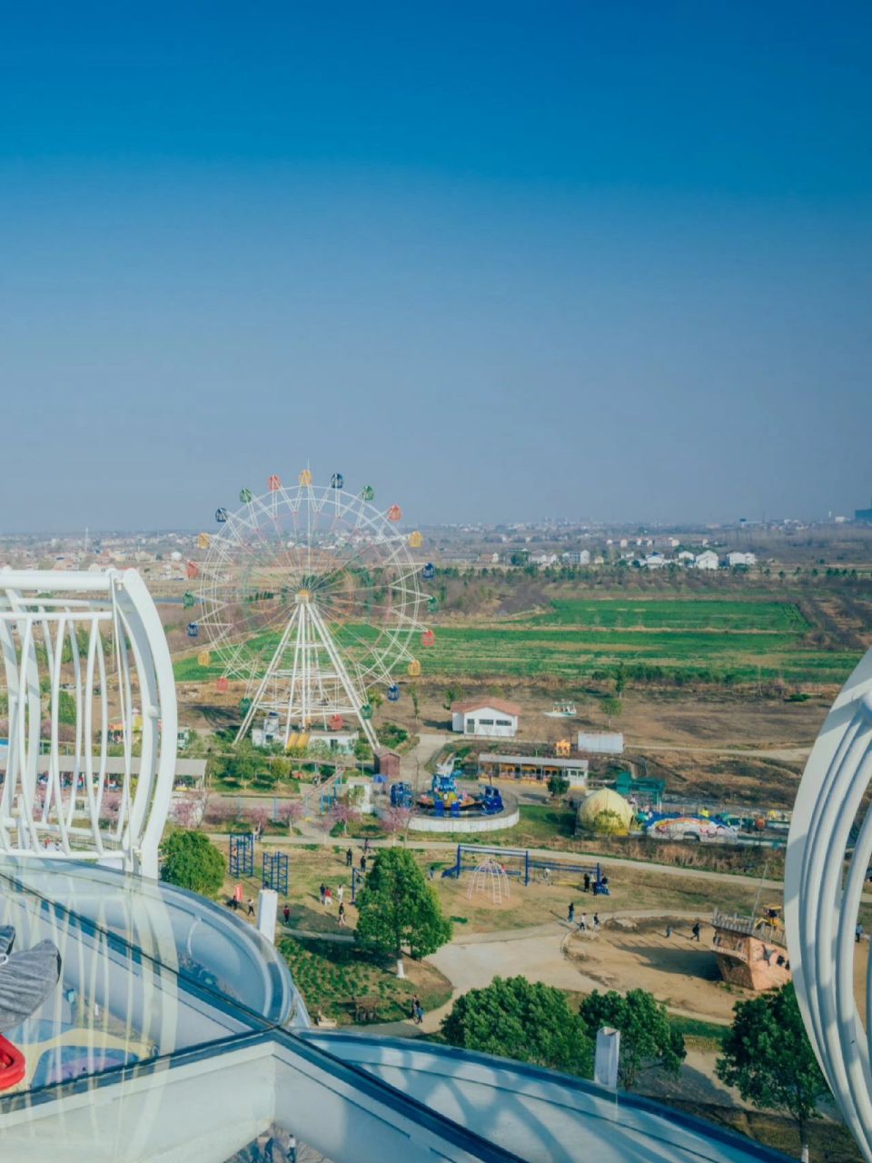 春天湖北超适合拍照的地方—孝感金卉庄园 孝感金卉庄园真真是人少有