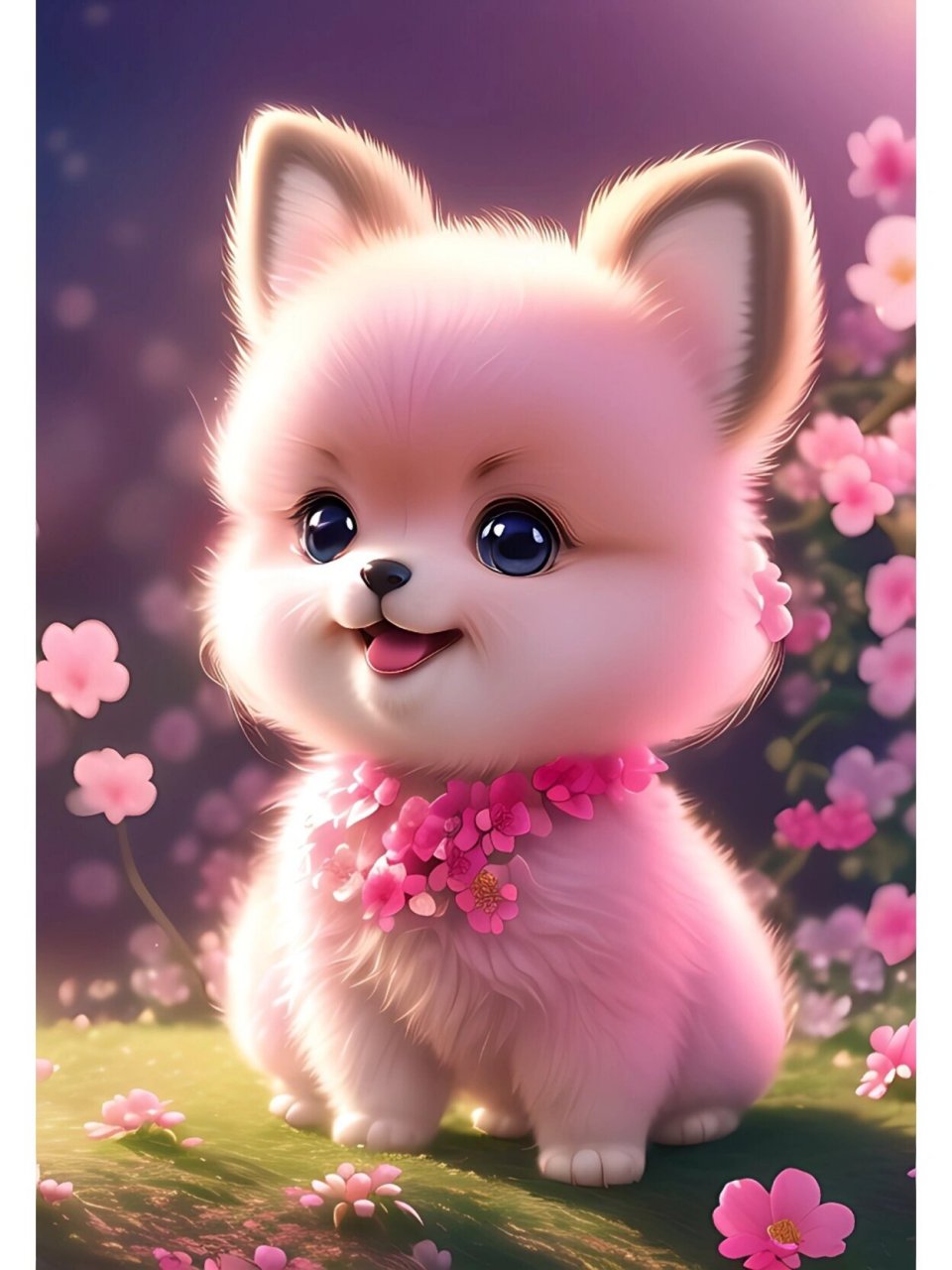 萌宠系列手机高清壁纸头像 这么可爱的博美犬,你们喜欢吗?