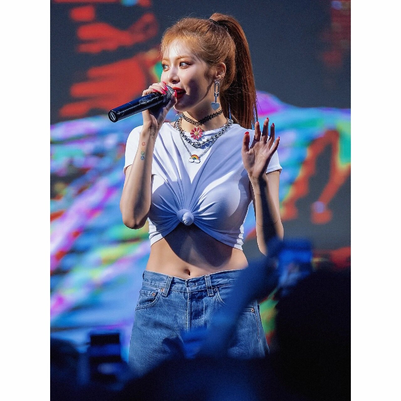 更新泫雅子的一些舞台照