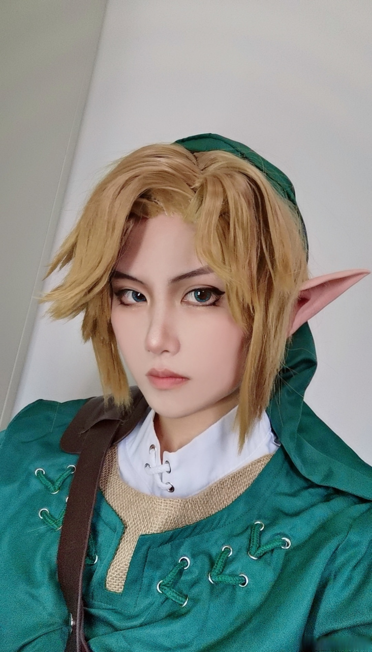 林克##cosplay#cos 一个黄昏林克试妆9796