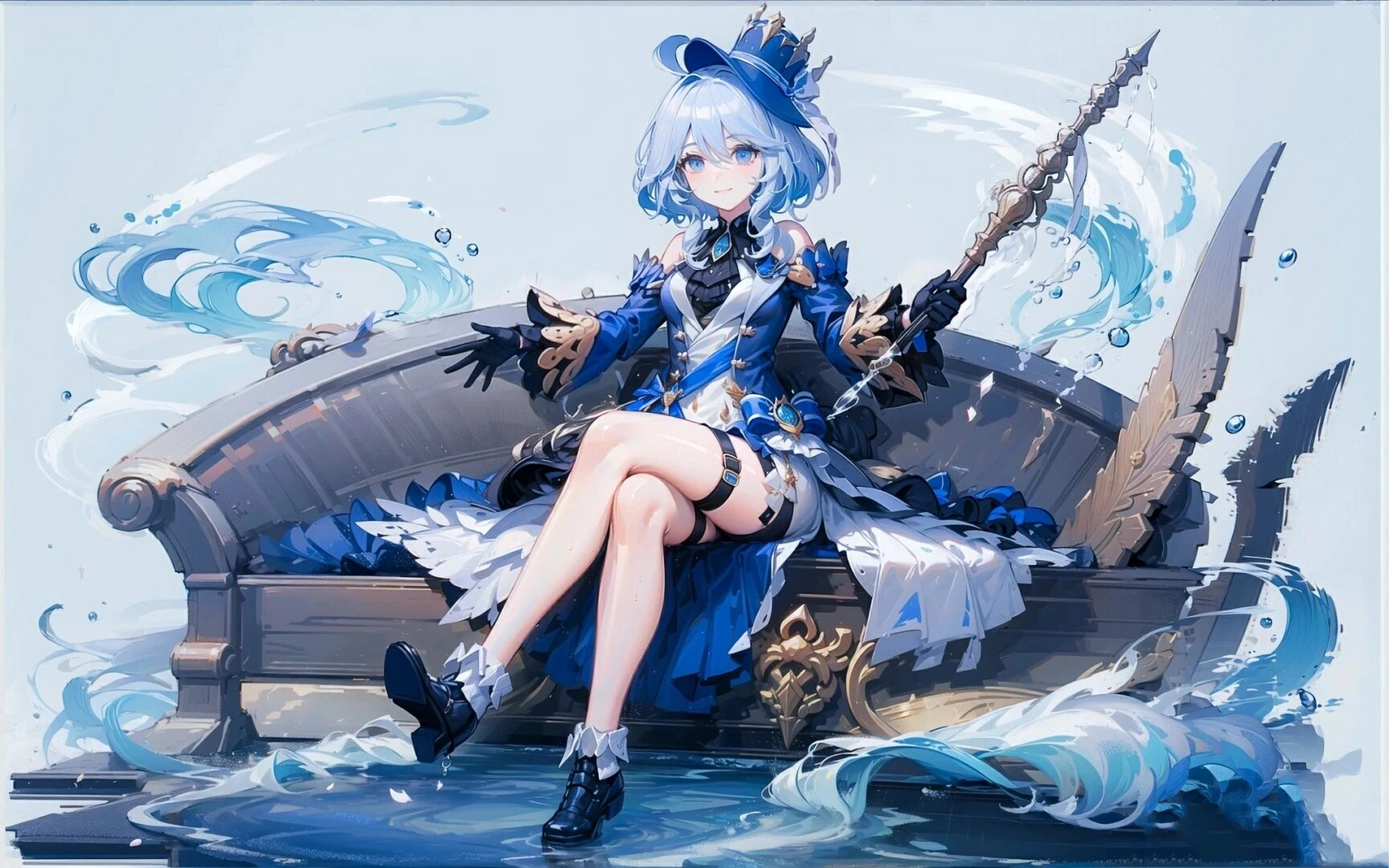 水神 芙卡洛斯 给大家看看我的新老婆