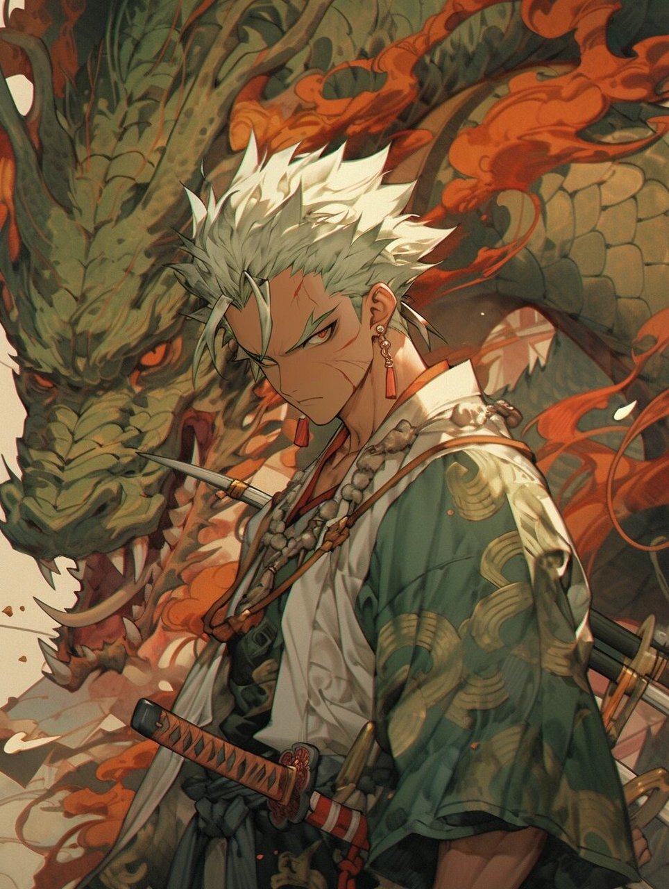 中国风|索隆|壁纸(附咒语) 独在异乡为异客,每逢佳节倍思亲 无刀流