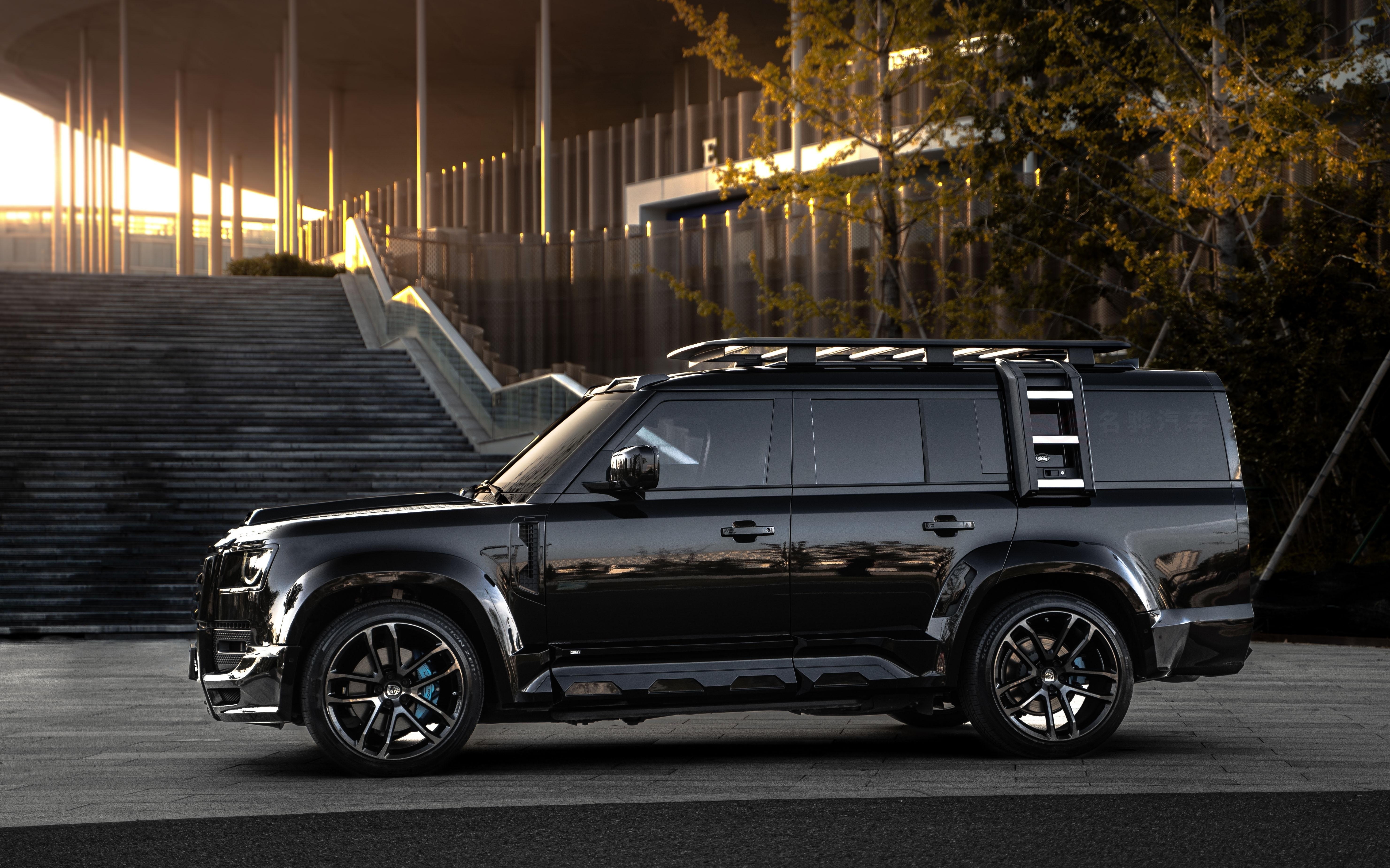 卫士130配备虏曼lumma clr ld套件.