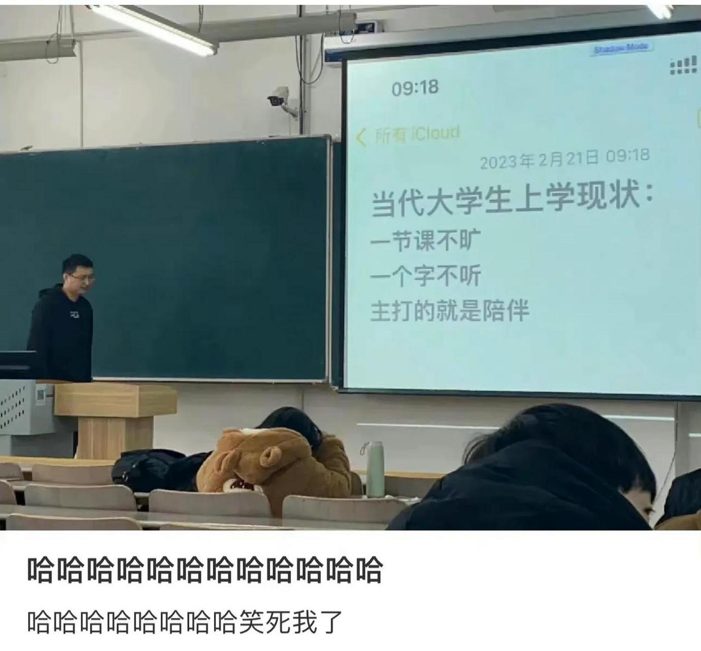 当代大学生现状!