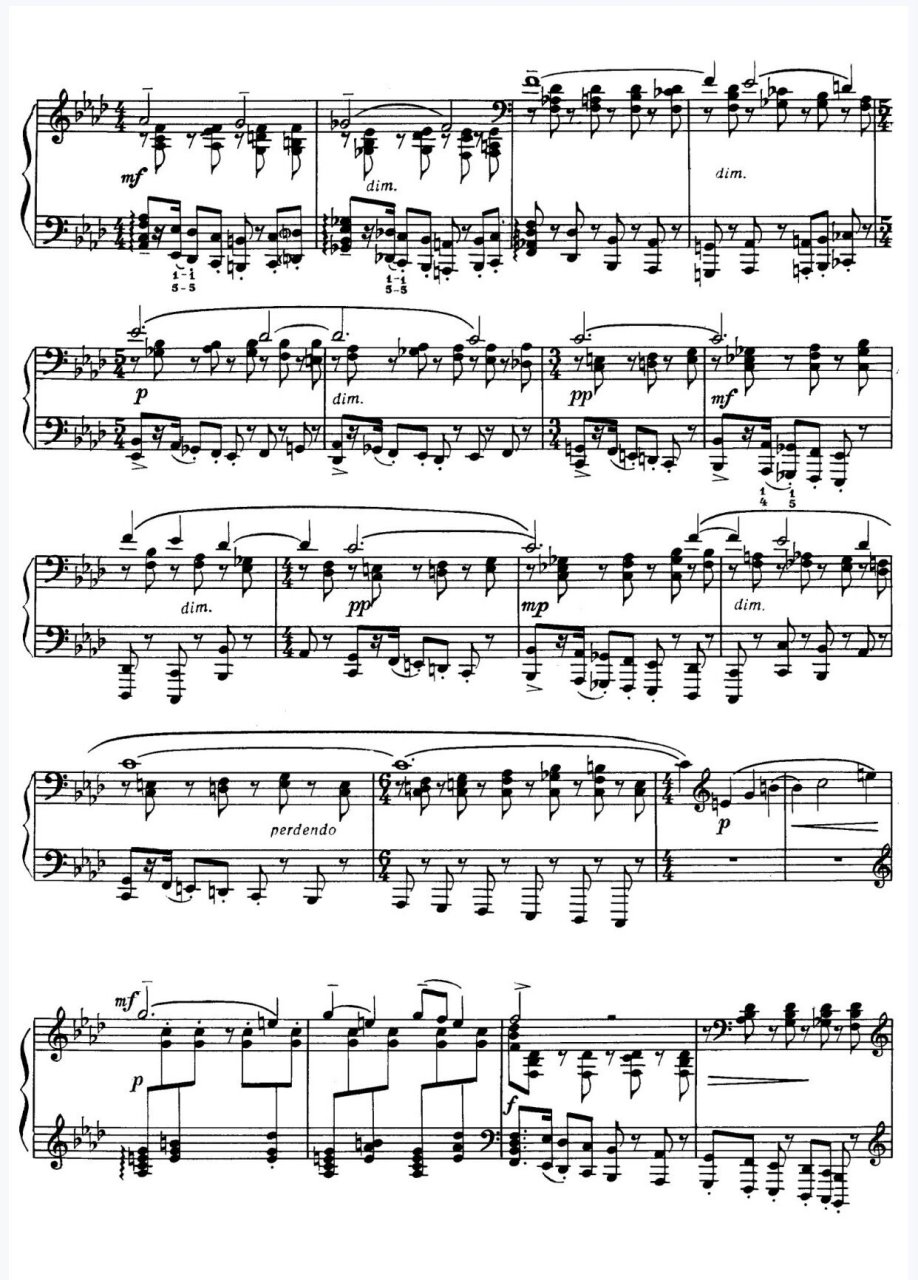 拉赫玛尼诺夫音画练习曲op39no1