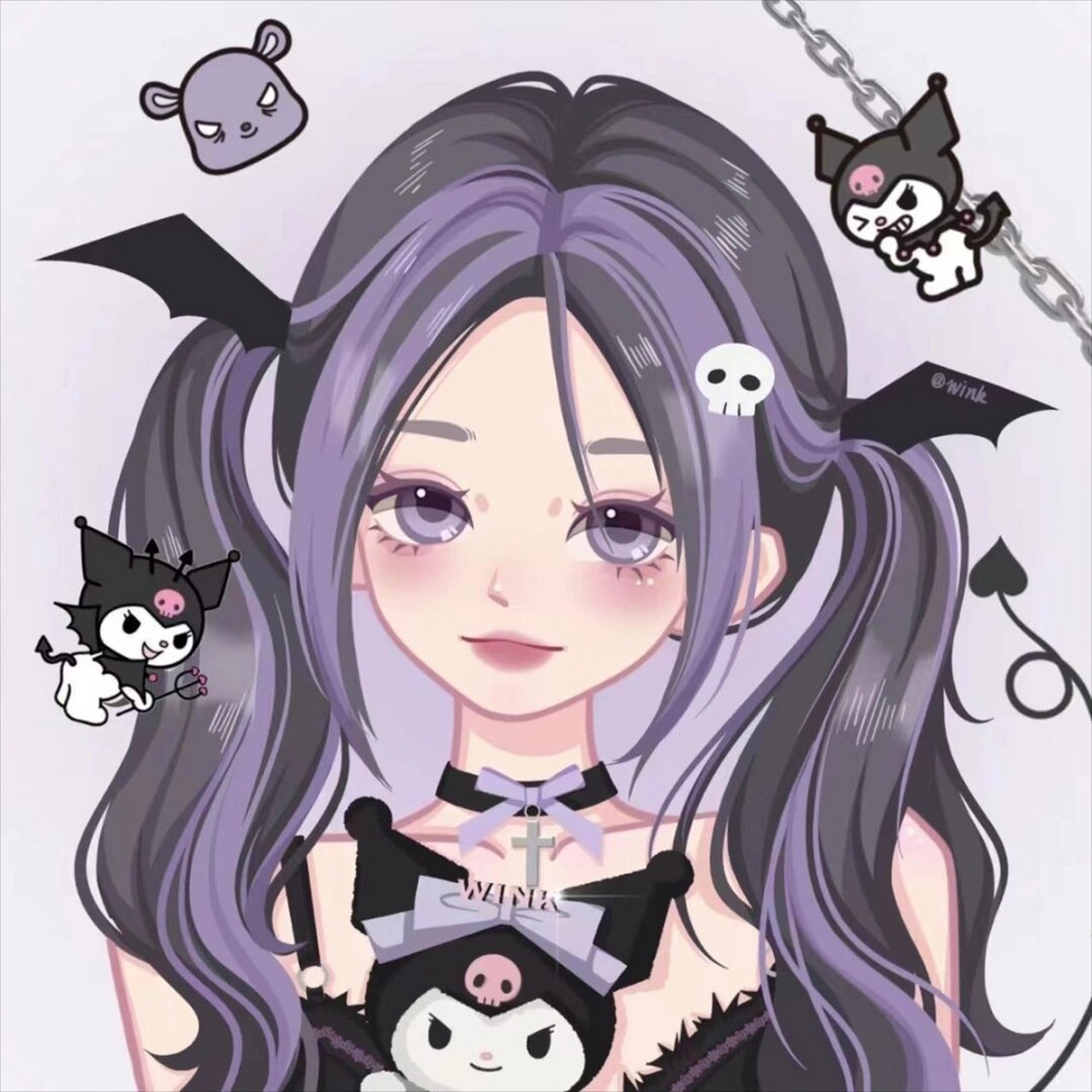 绝美超限的三丽鸥动漫拟人像95