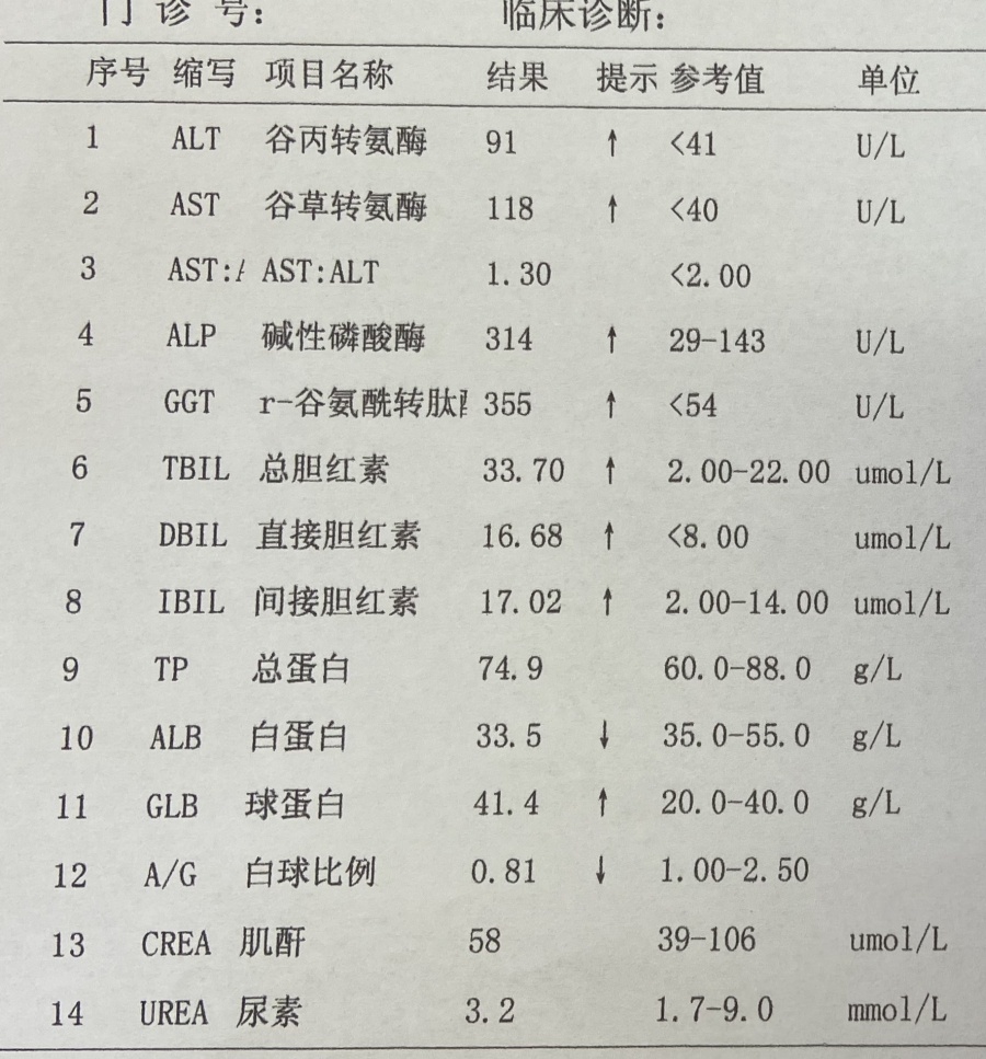 转氨酶高是怎么回事图片