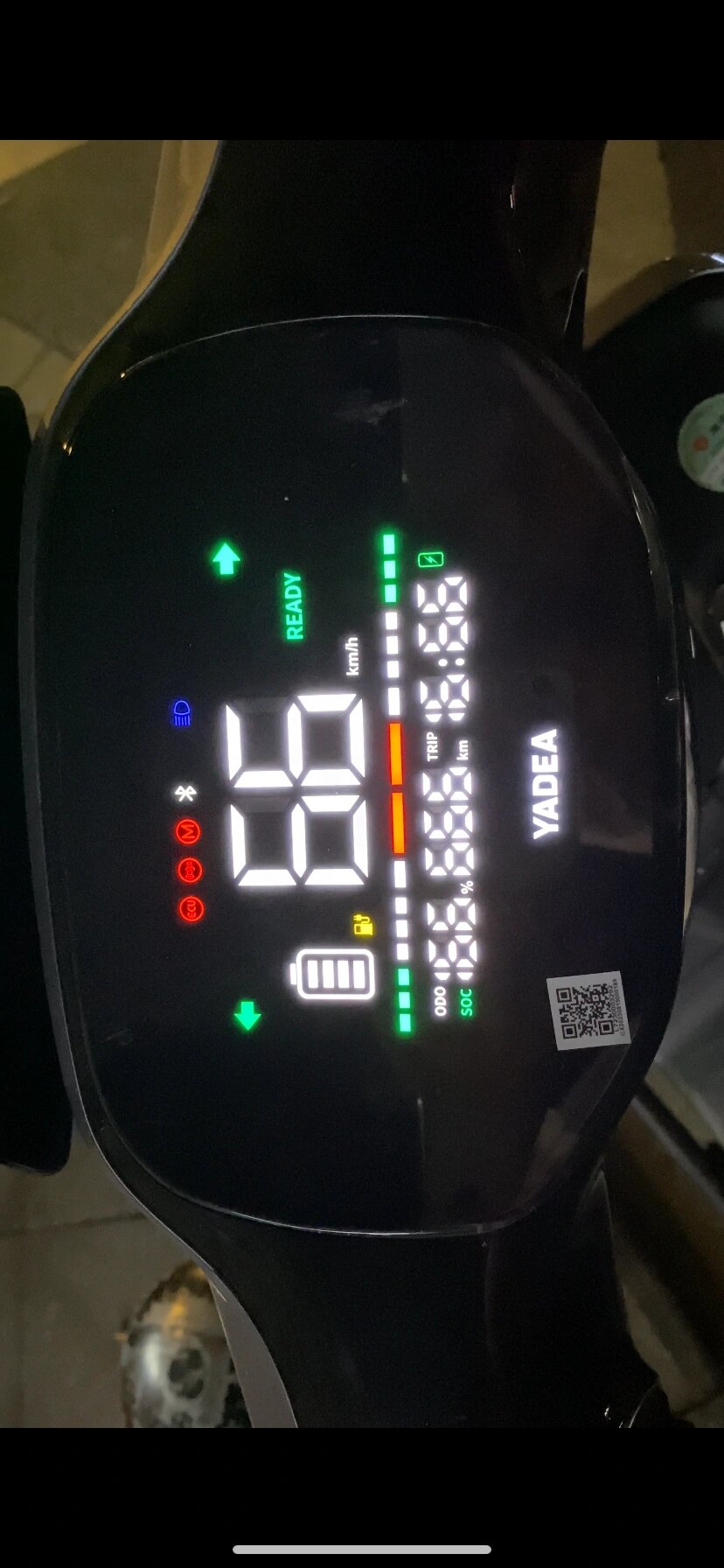 这雅迪电动车仪表盘上 都.@李真香gao手的动态