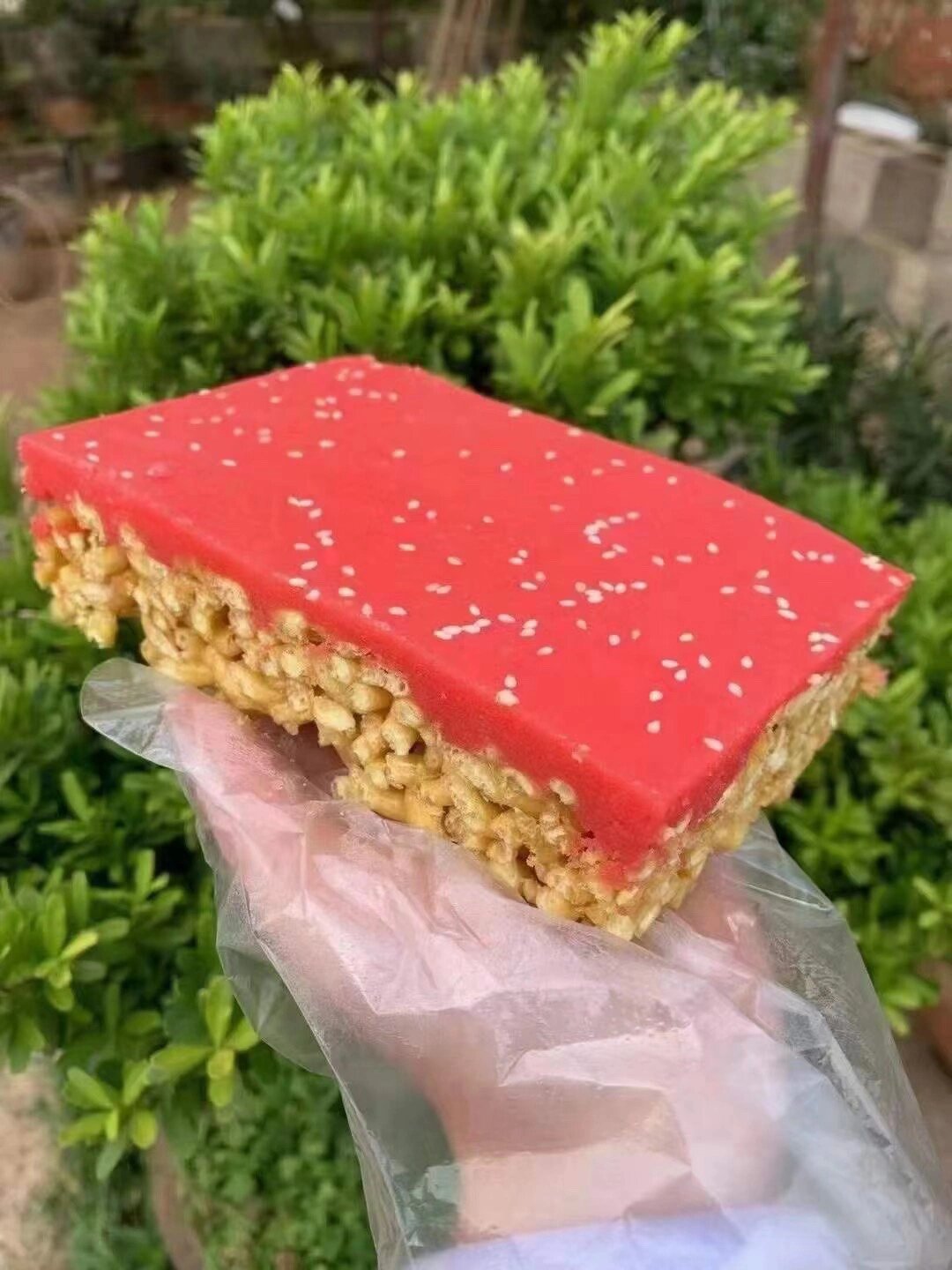 小时候吃的味道~老式糕点~芙蓉糕 芙蓉糕由沙其玛转化而来,因形态与