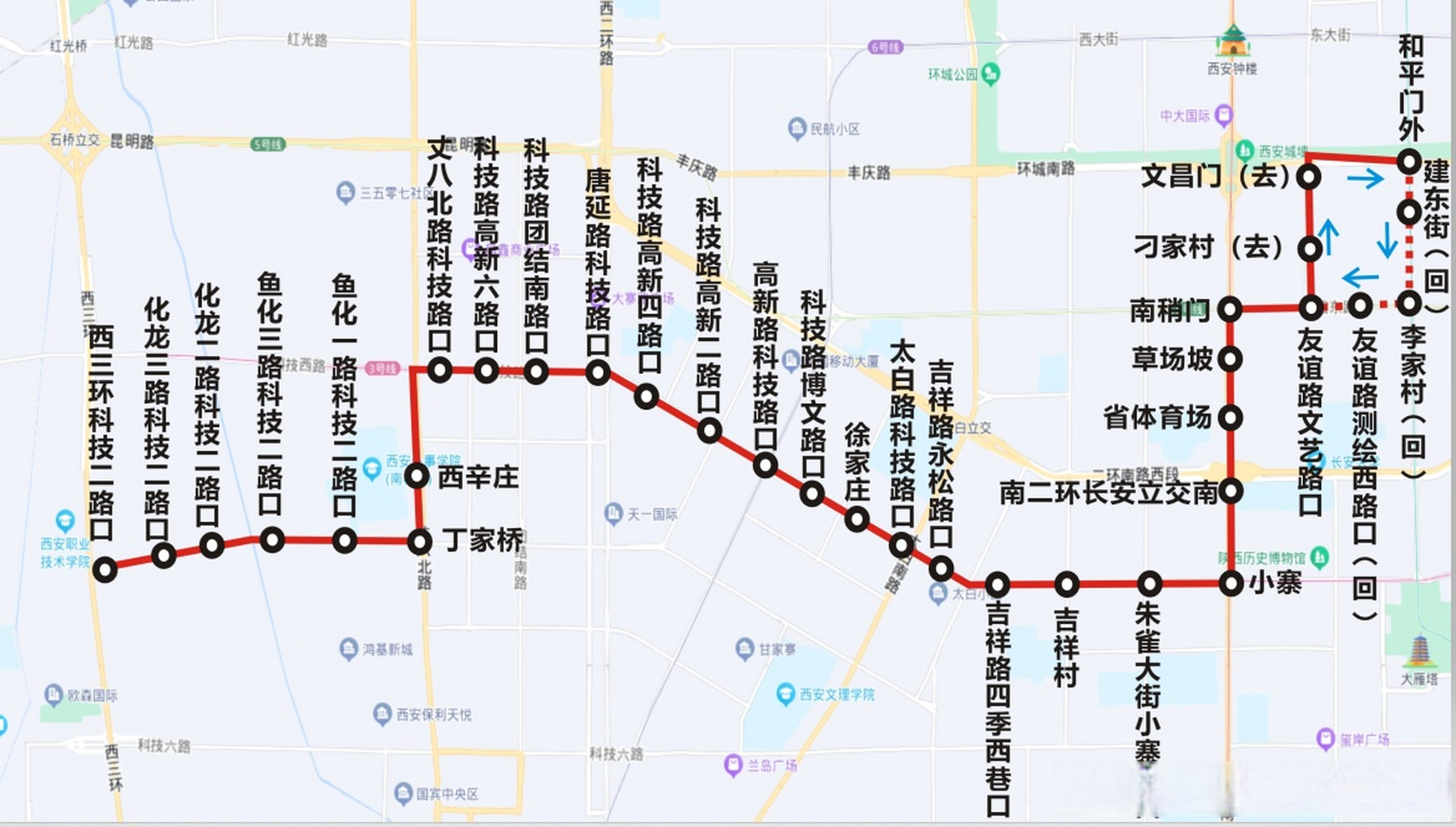 咸阳14路公交车线路图图片