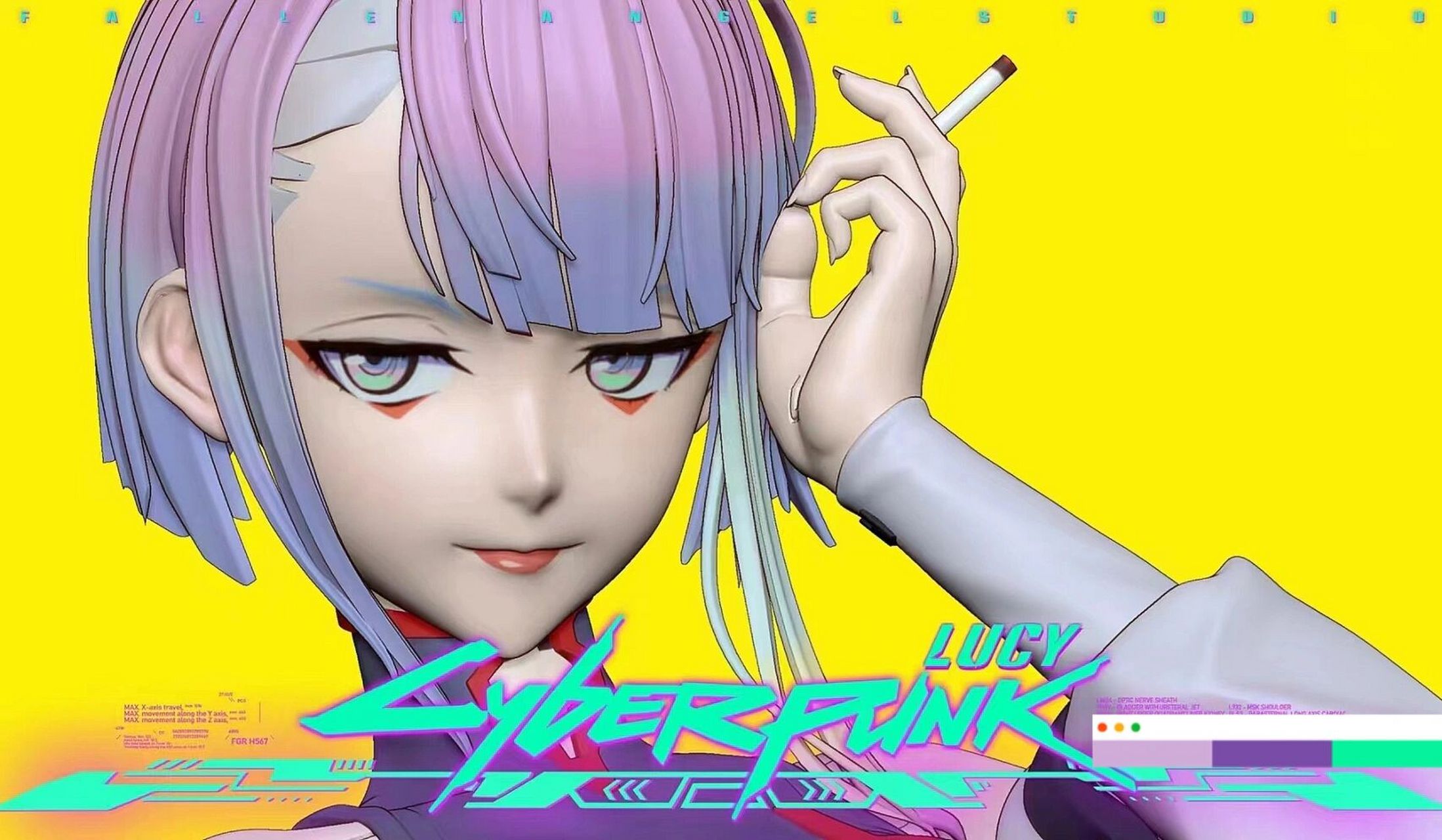 《赛博朋克边缘行者》lucy露西gk抢先看 随着netflix