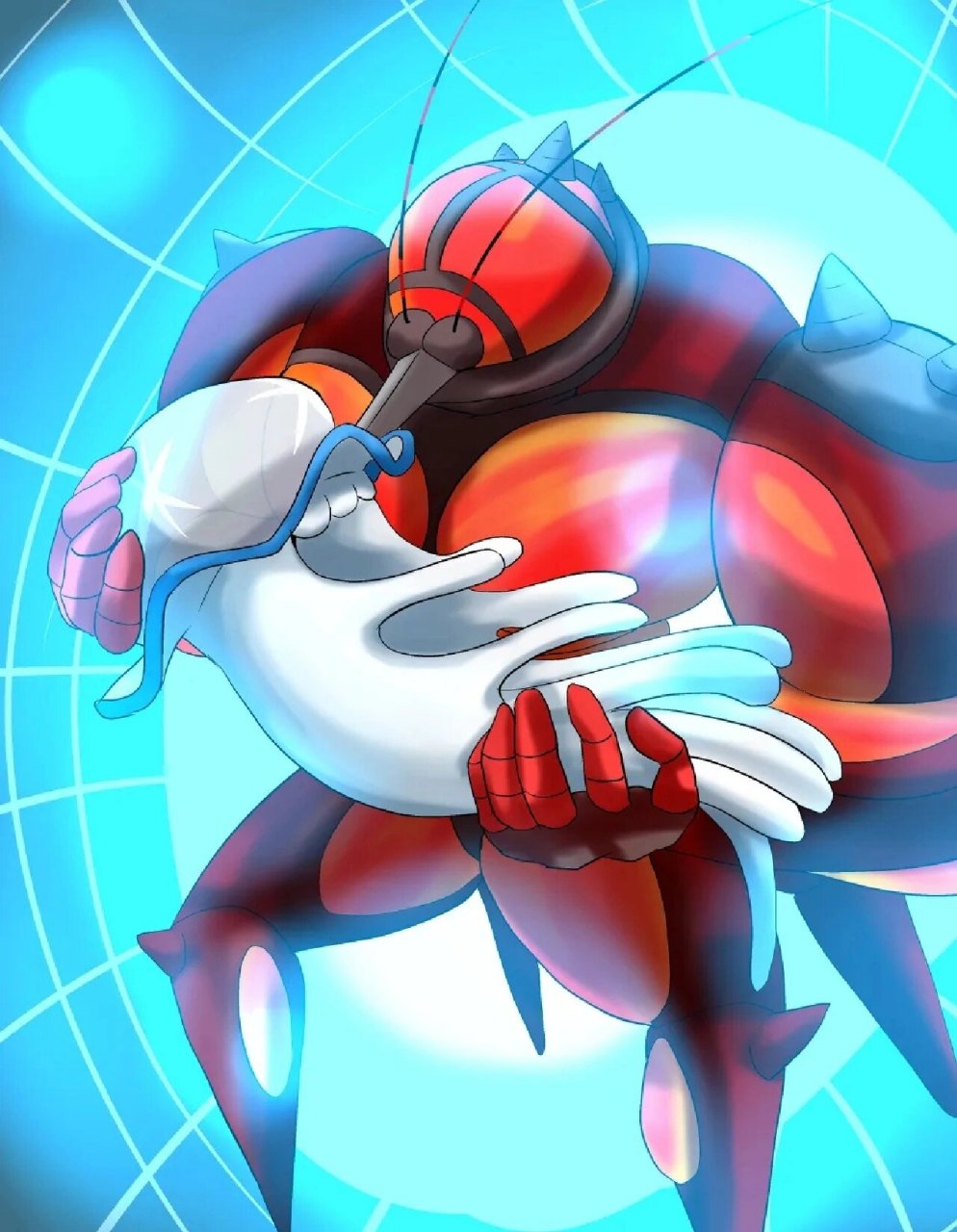 宝可梦高清壁纸(虚吾伊德) 究极异兽之一  虚吾伊德,外号莉莉艾有谁