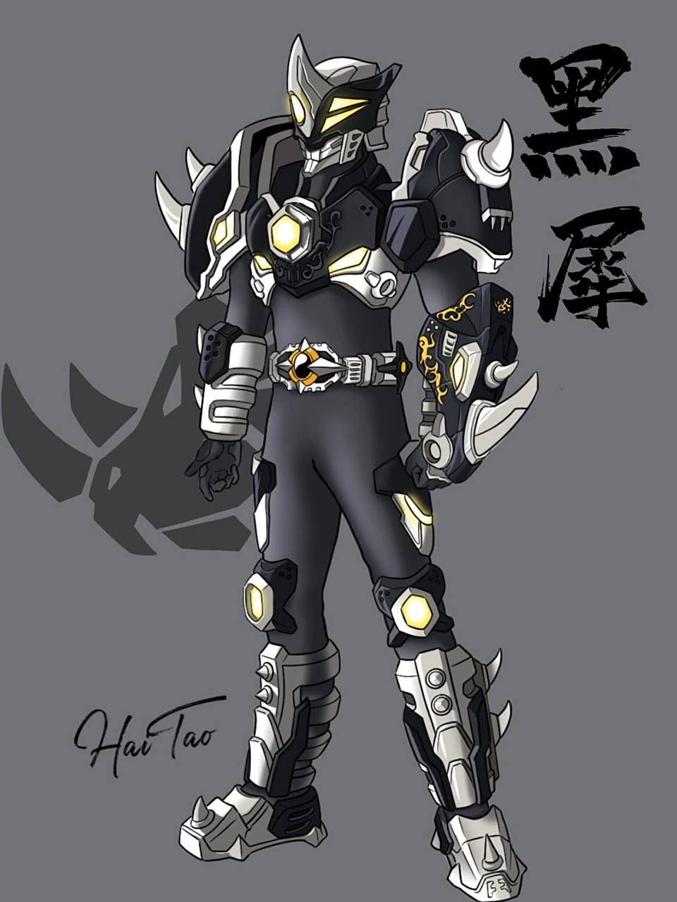 铠甲勇士-黑犀侠    滋润掩藏但发出狂啸的力量 召唤水之黑犀铠甲