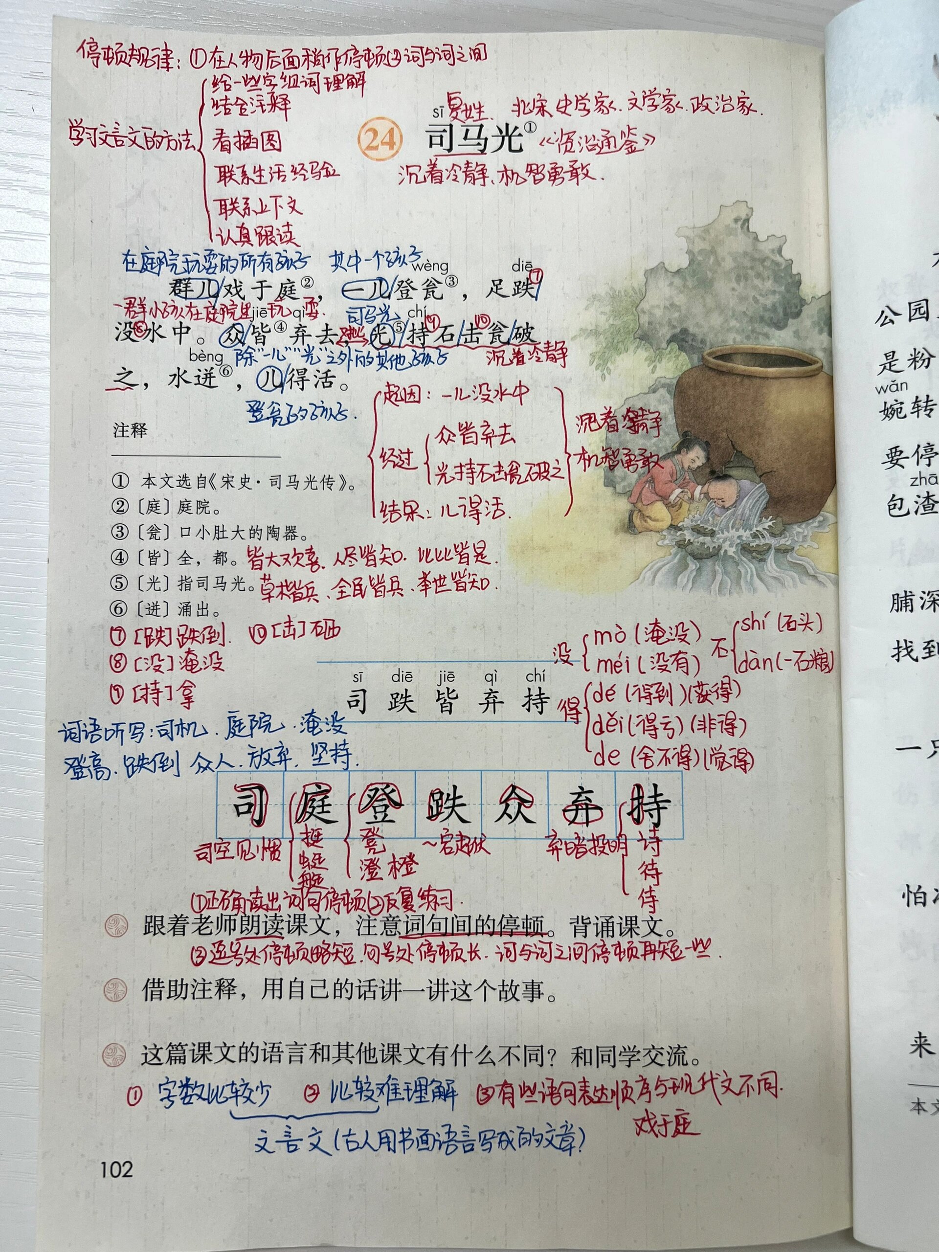 司马光课堂笔记